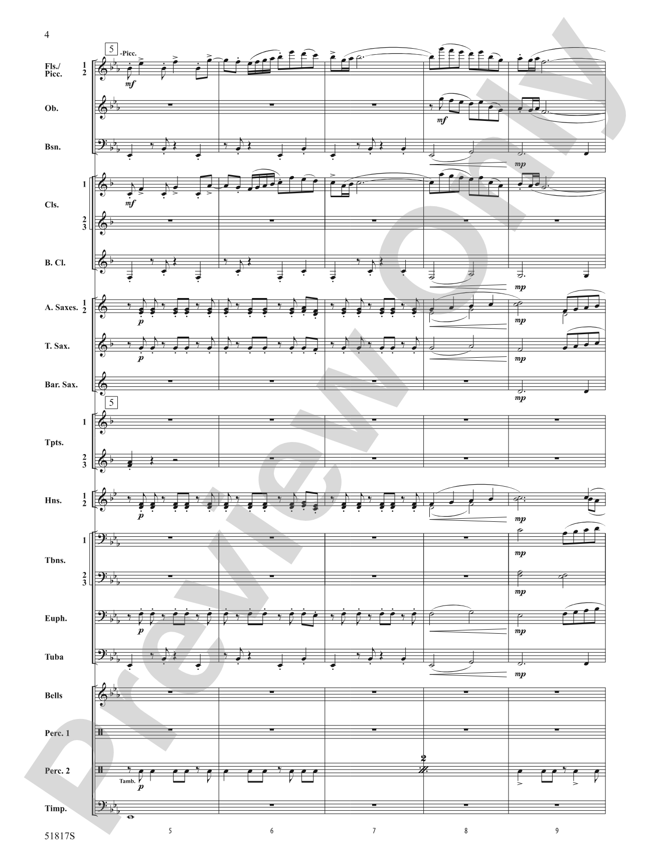 Trip the Light Fantastic!: Score