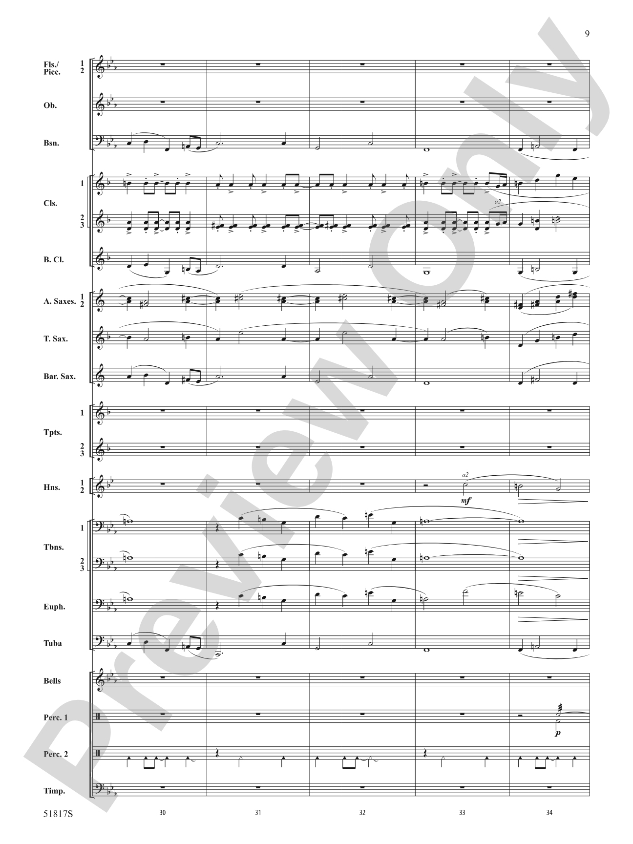 Trip the Light Fantastic!: Score