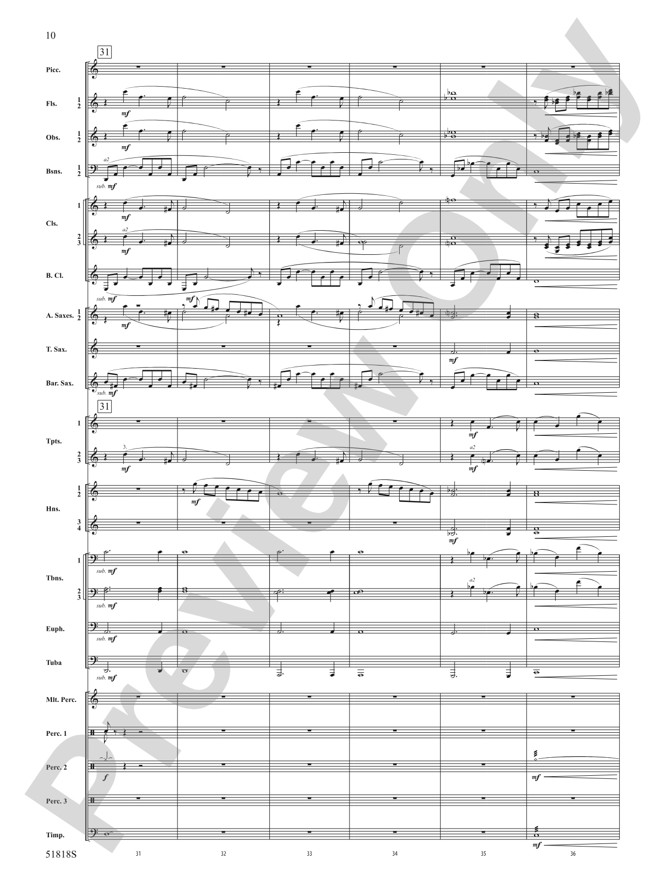 Champions of the Sky: Concert Band Conductor Score & Parts