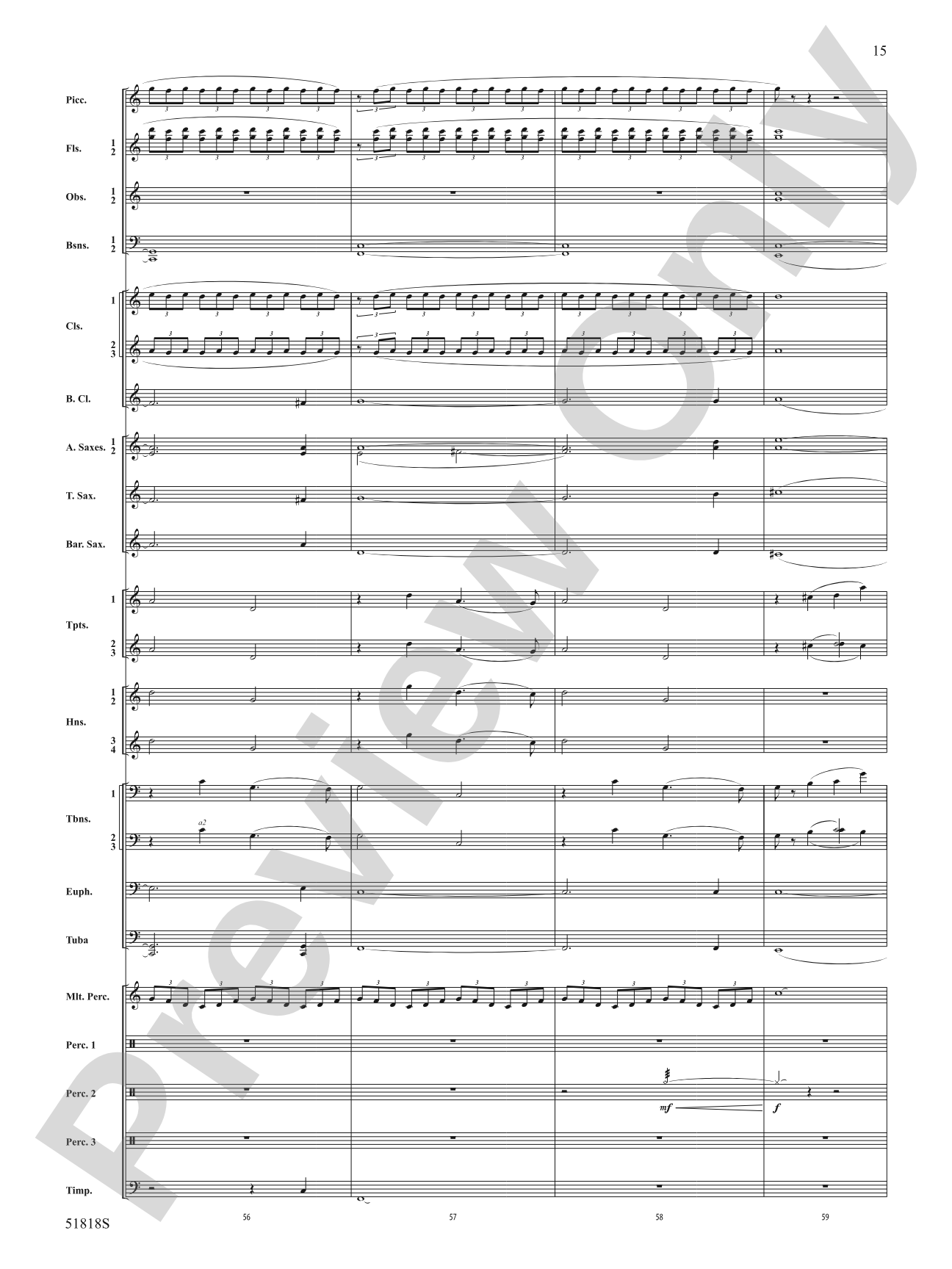 Champions of the Sky: Concert Band Conductor Score & Parts