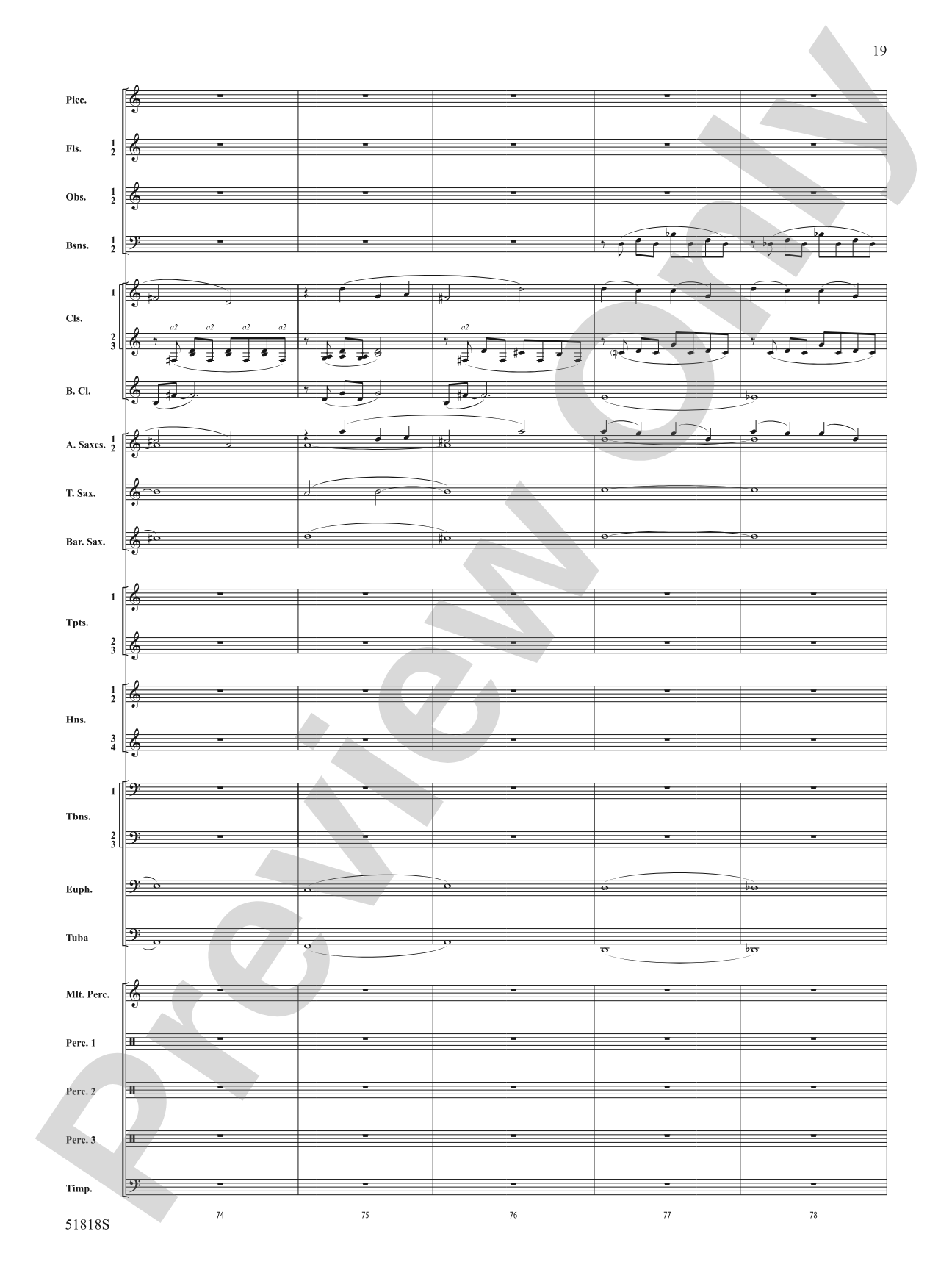 Champions of the Sky: Concert Band Conductor Score & Parts