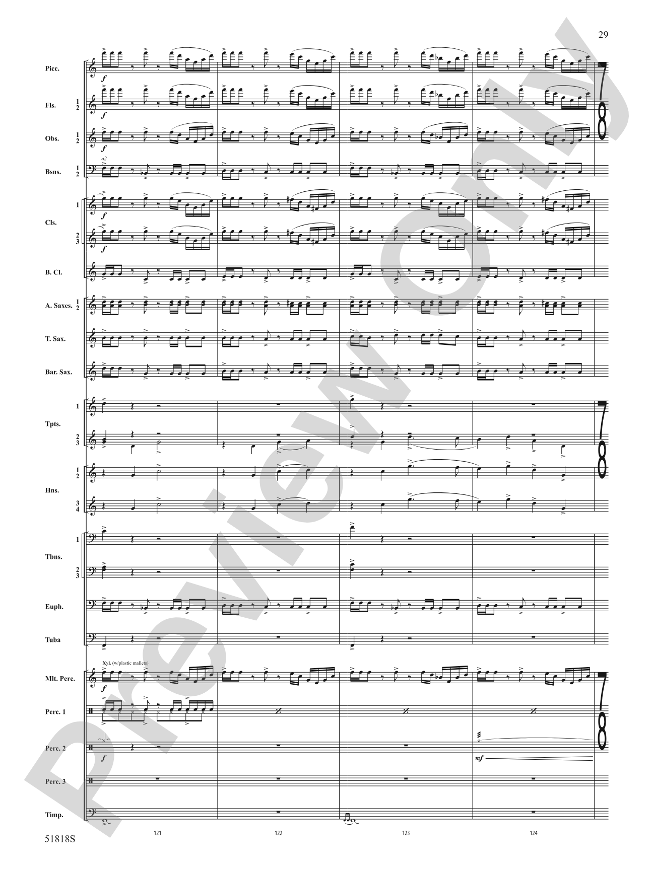 Champions of the Sky: Concert Band Conductor Score & Parts