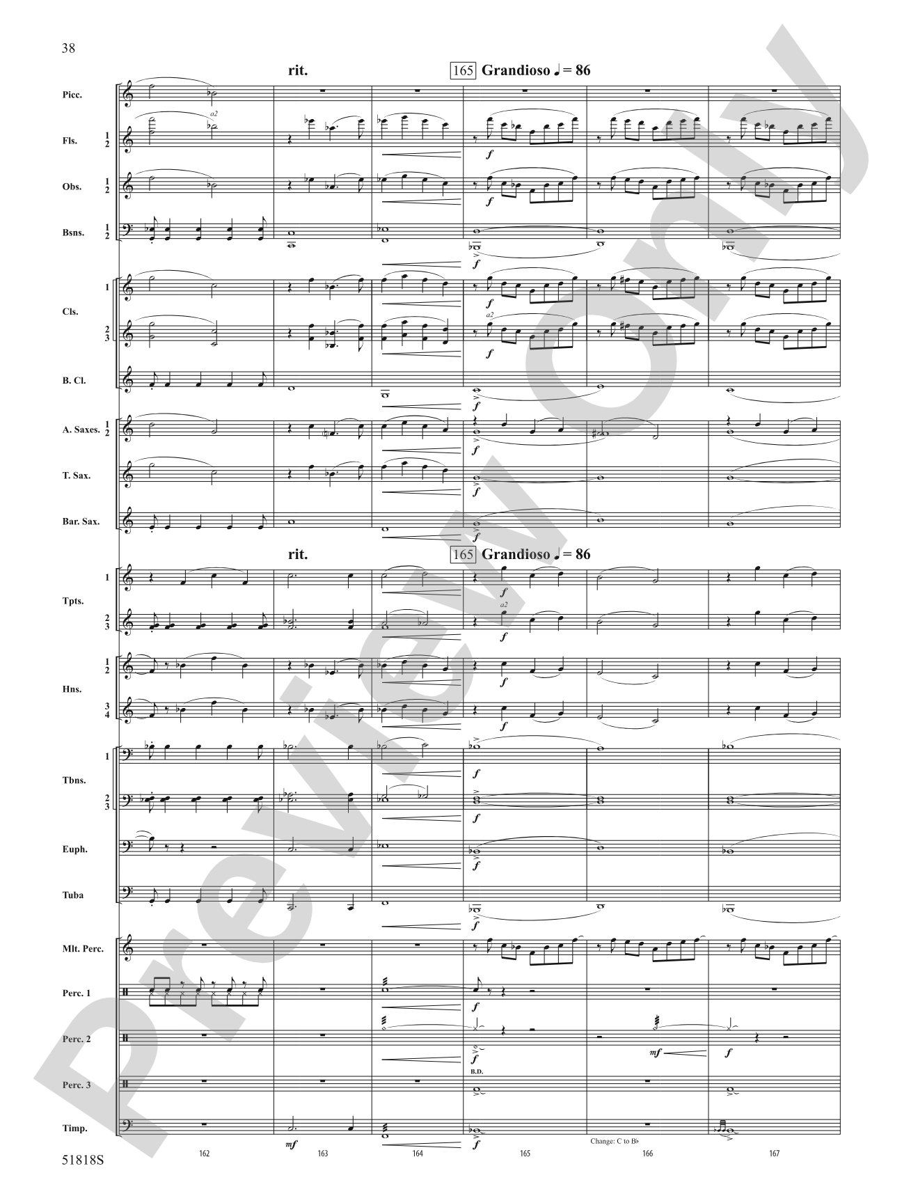 Champions of the Sky: Concert Band Conductor Score & Parts