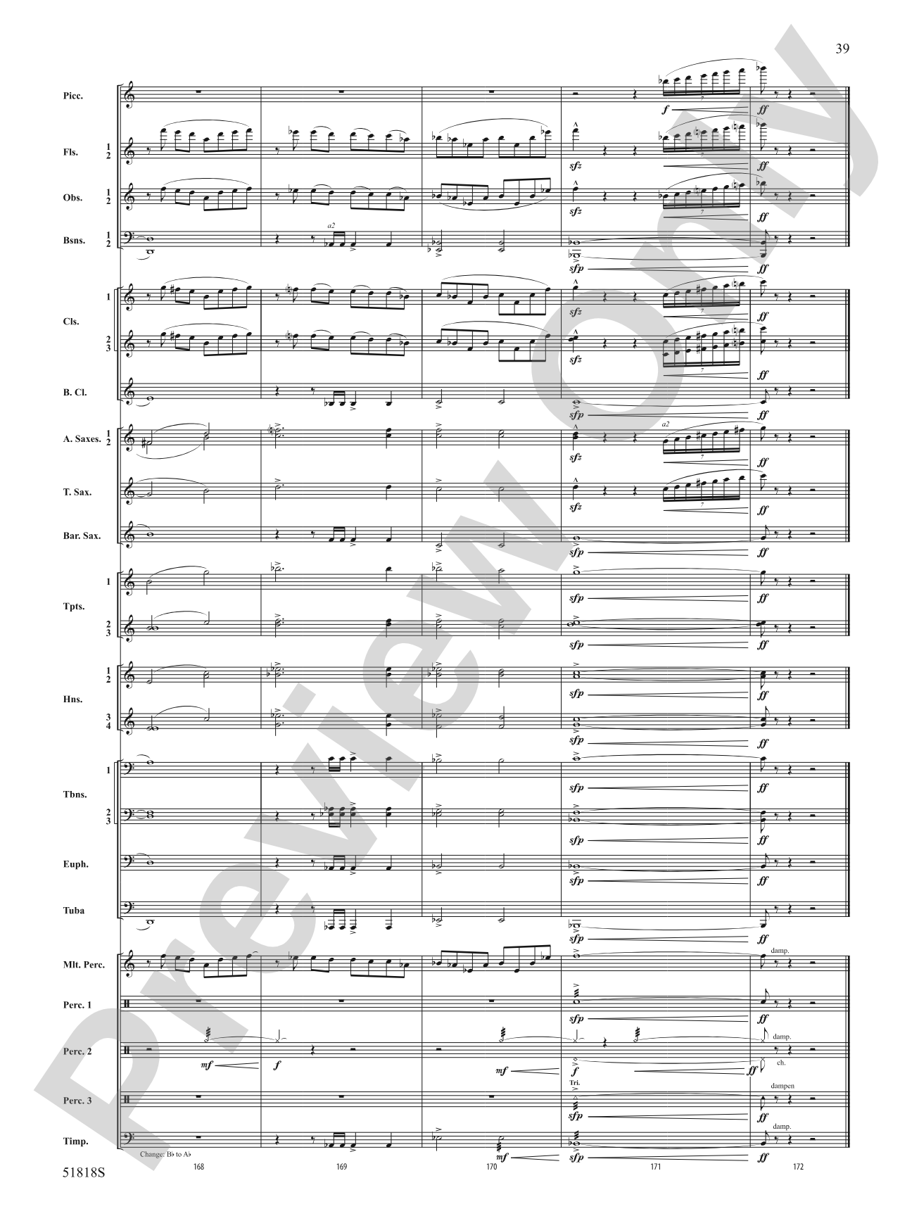 Champions of the Sky: Concert Band Conductor Score & Parts