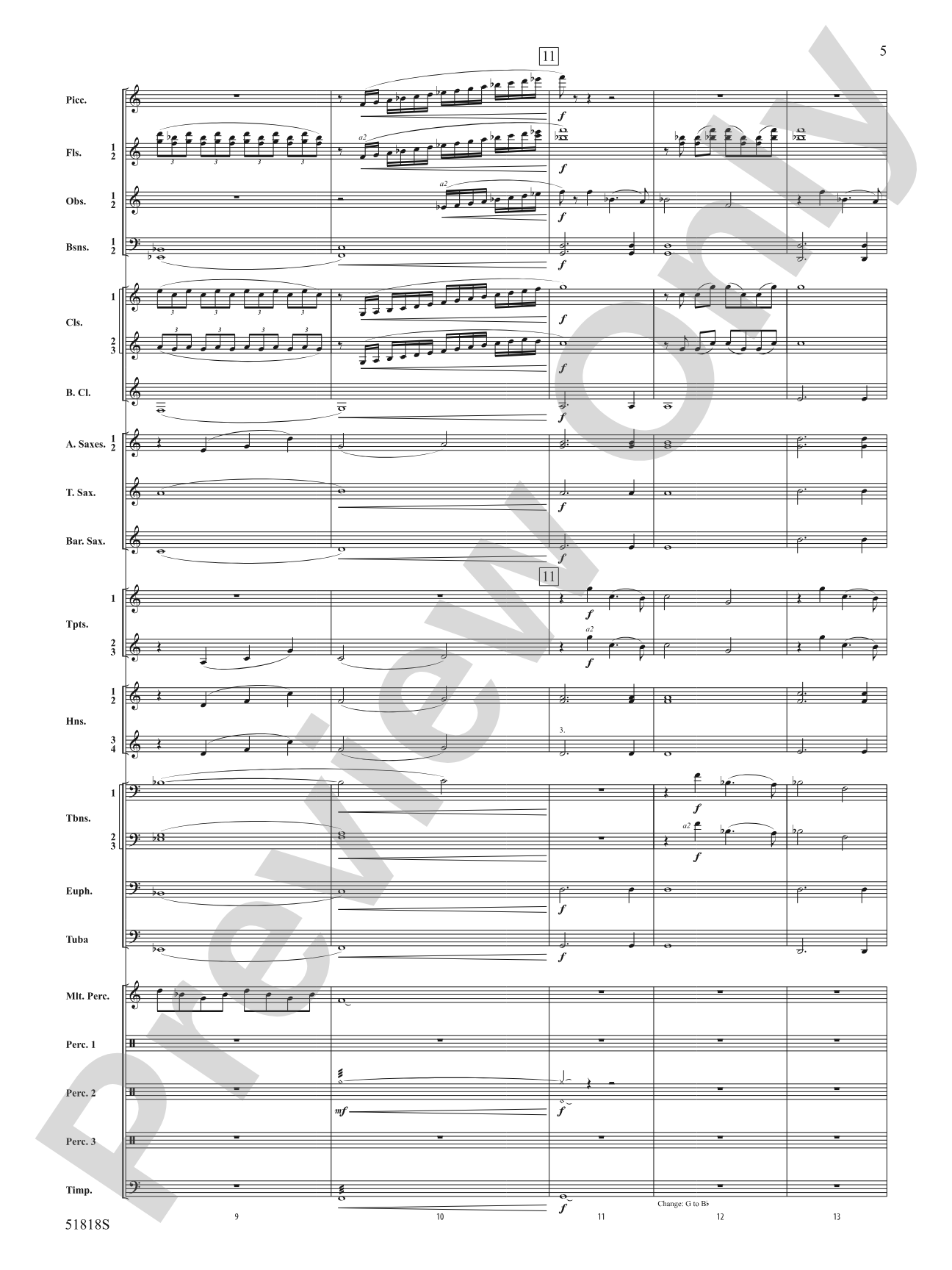 Champions of the Sky: Concert Band Conductor Score & Parts