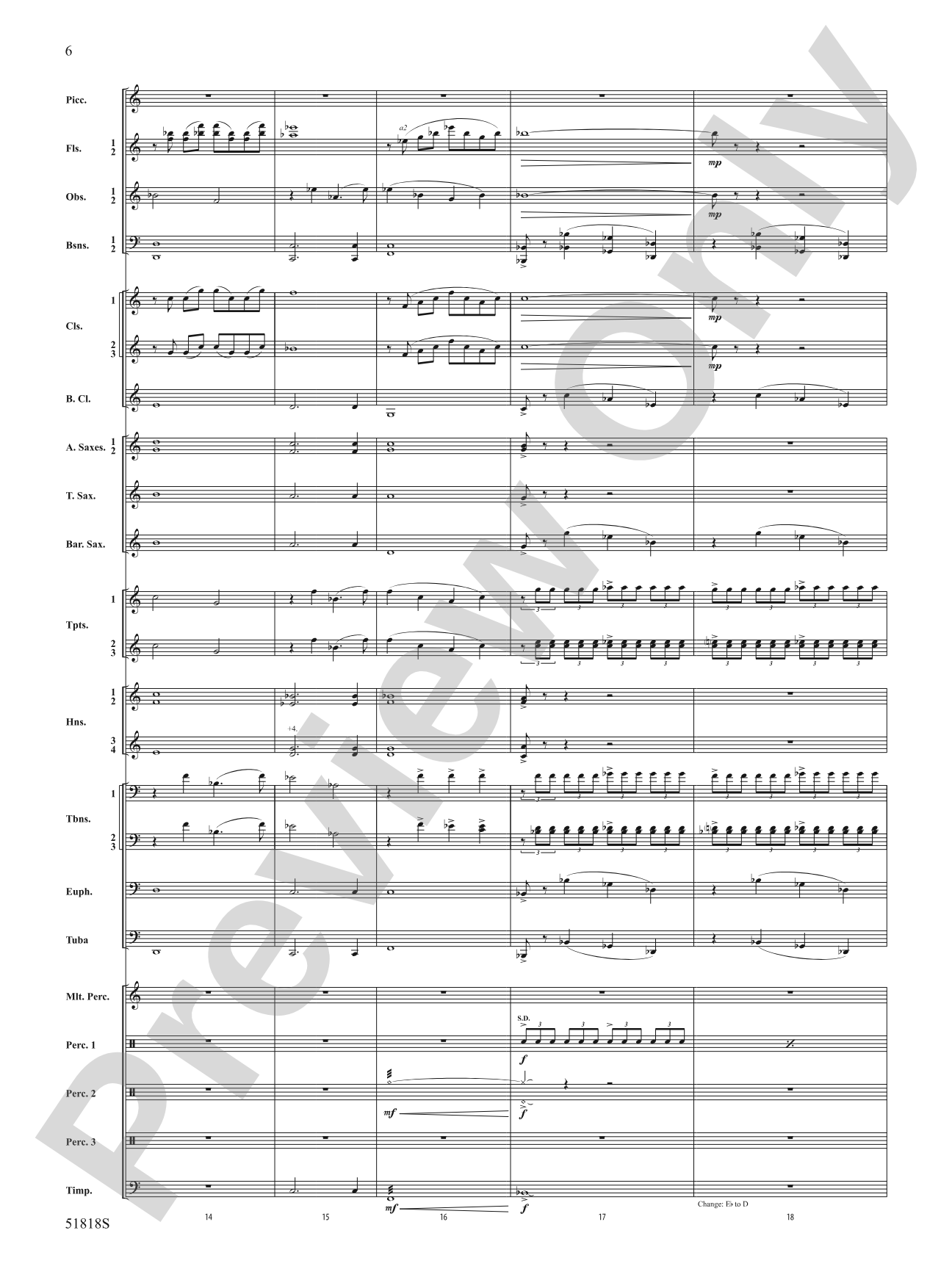 Champions of the Sky: Concert Band Conductor Score & Parts