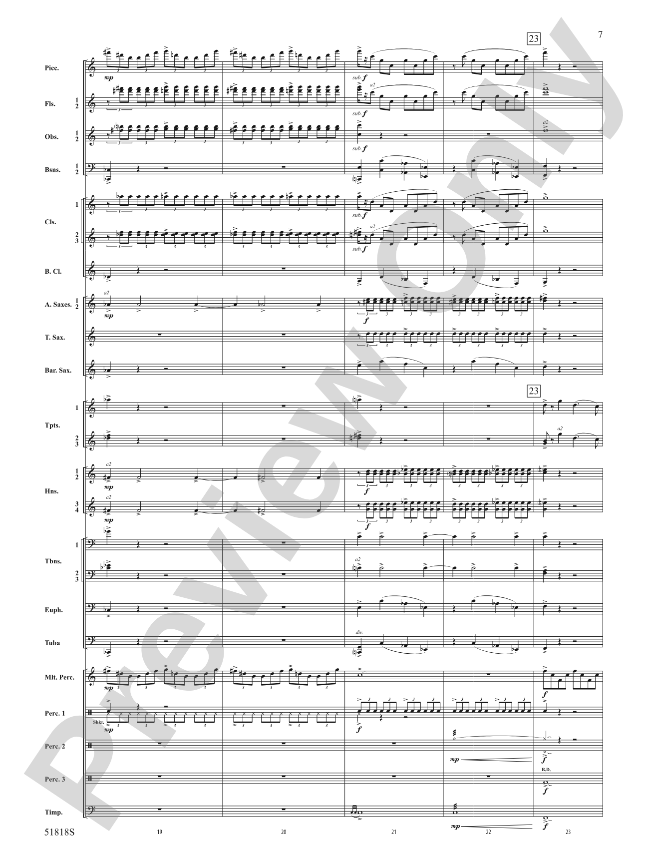 Champions of the Sky: Concert Band Conductor Score & Parts