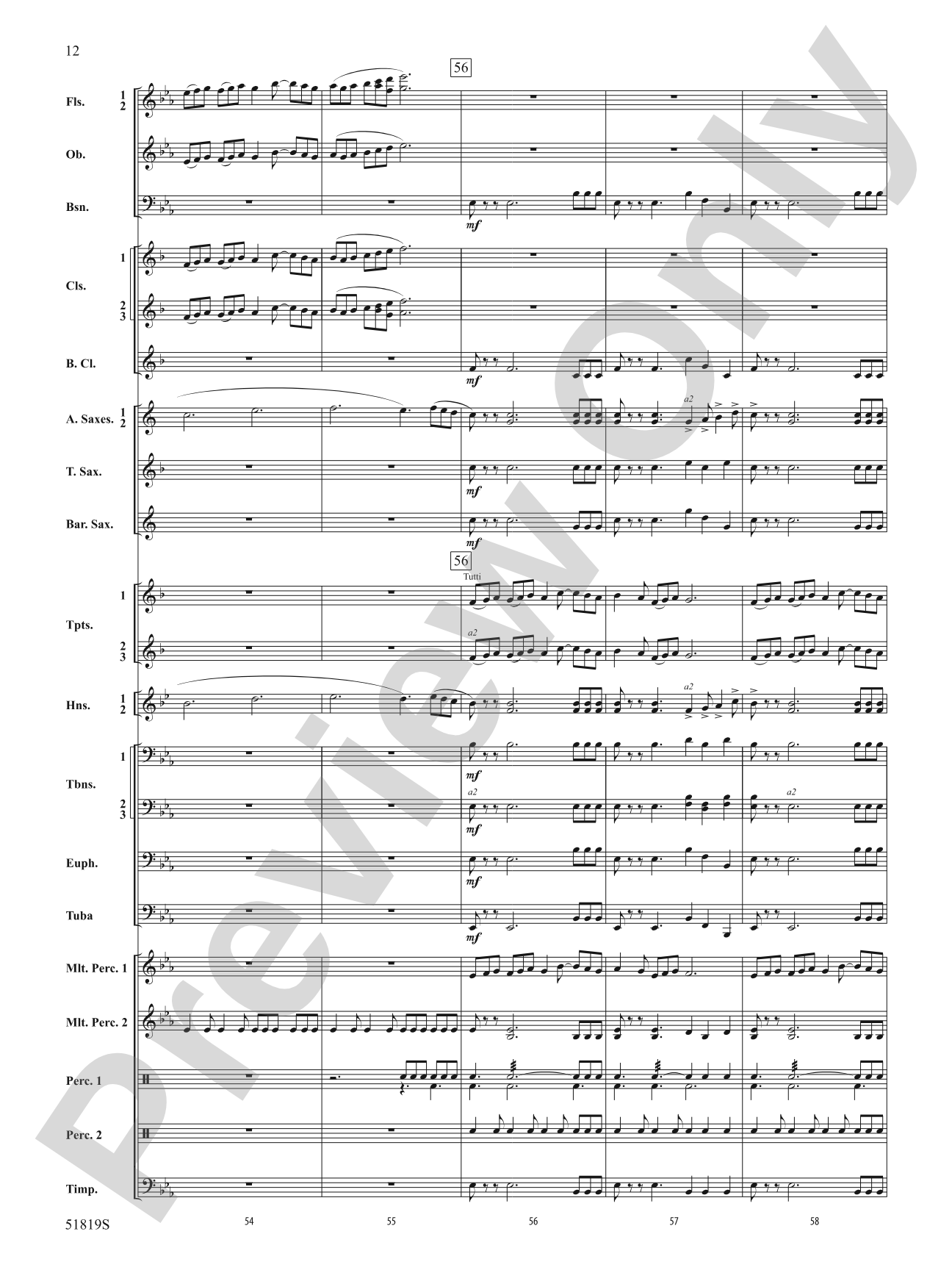 Symphonic Stories: Concert Band Conductor Score & Parts