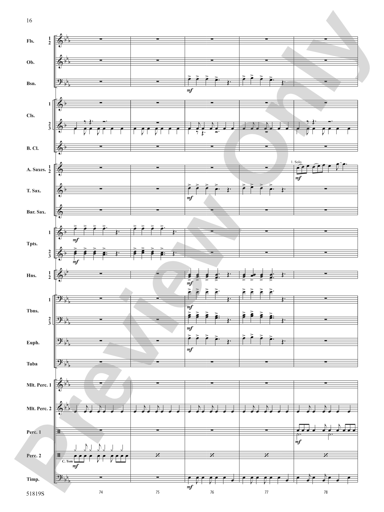 Symphonic Stories: Concert Band Conductor Score & Parts