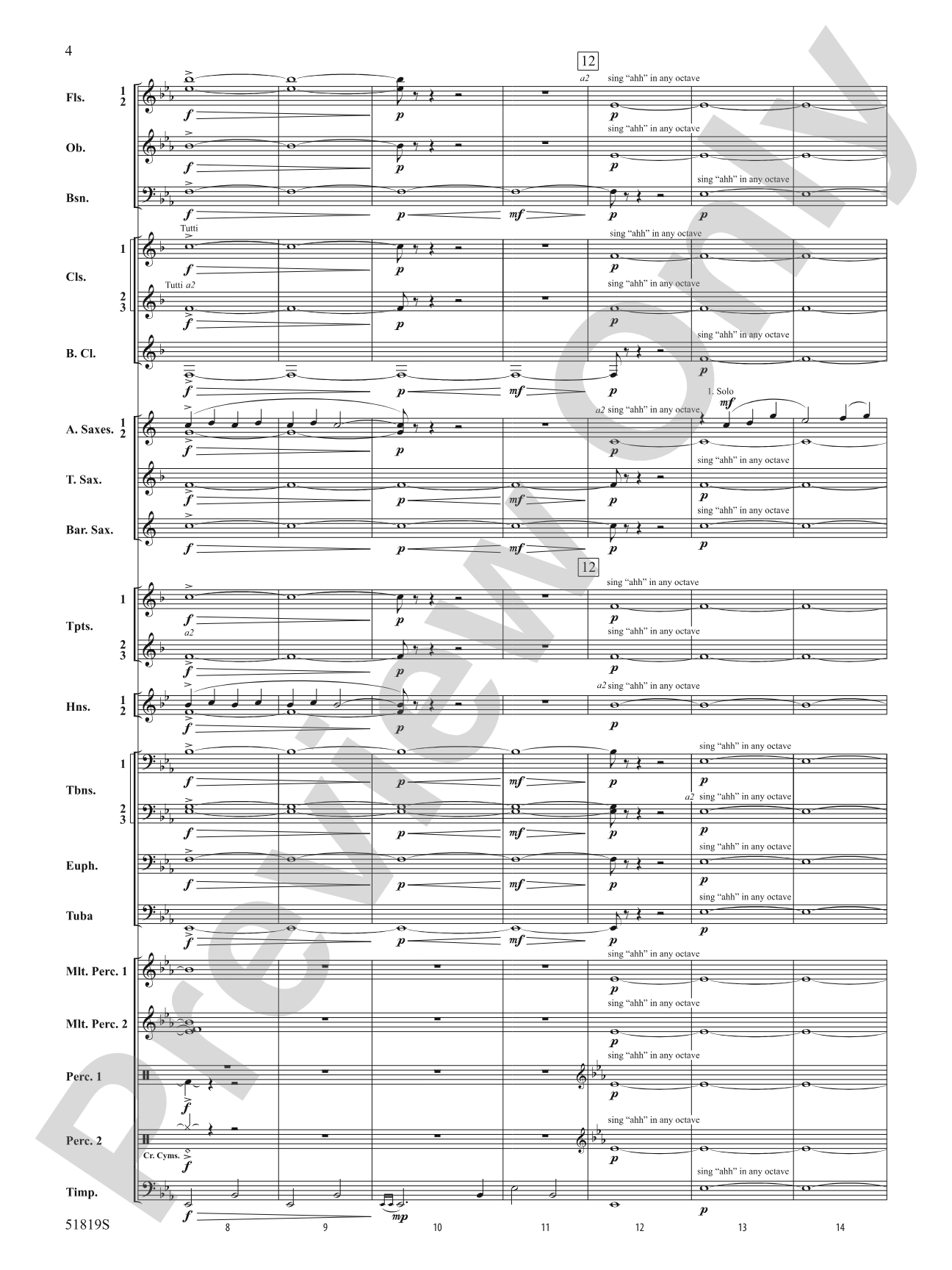 Symphonic Stories: Concert Band Conductor Score & Parts