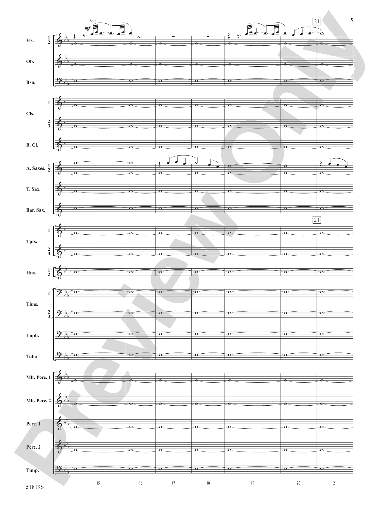 Symphonic Stories: Concert Band Conductor Score & Parts