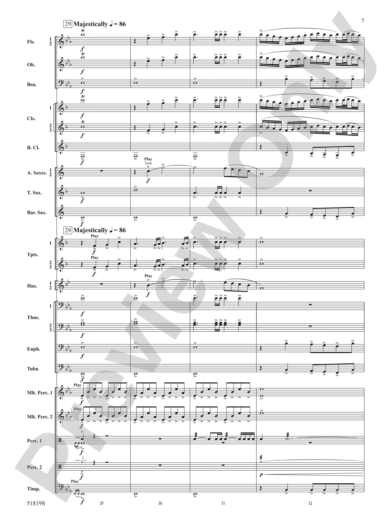 Symphonic Stories: Concert Band Conductor Score & Parts