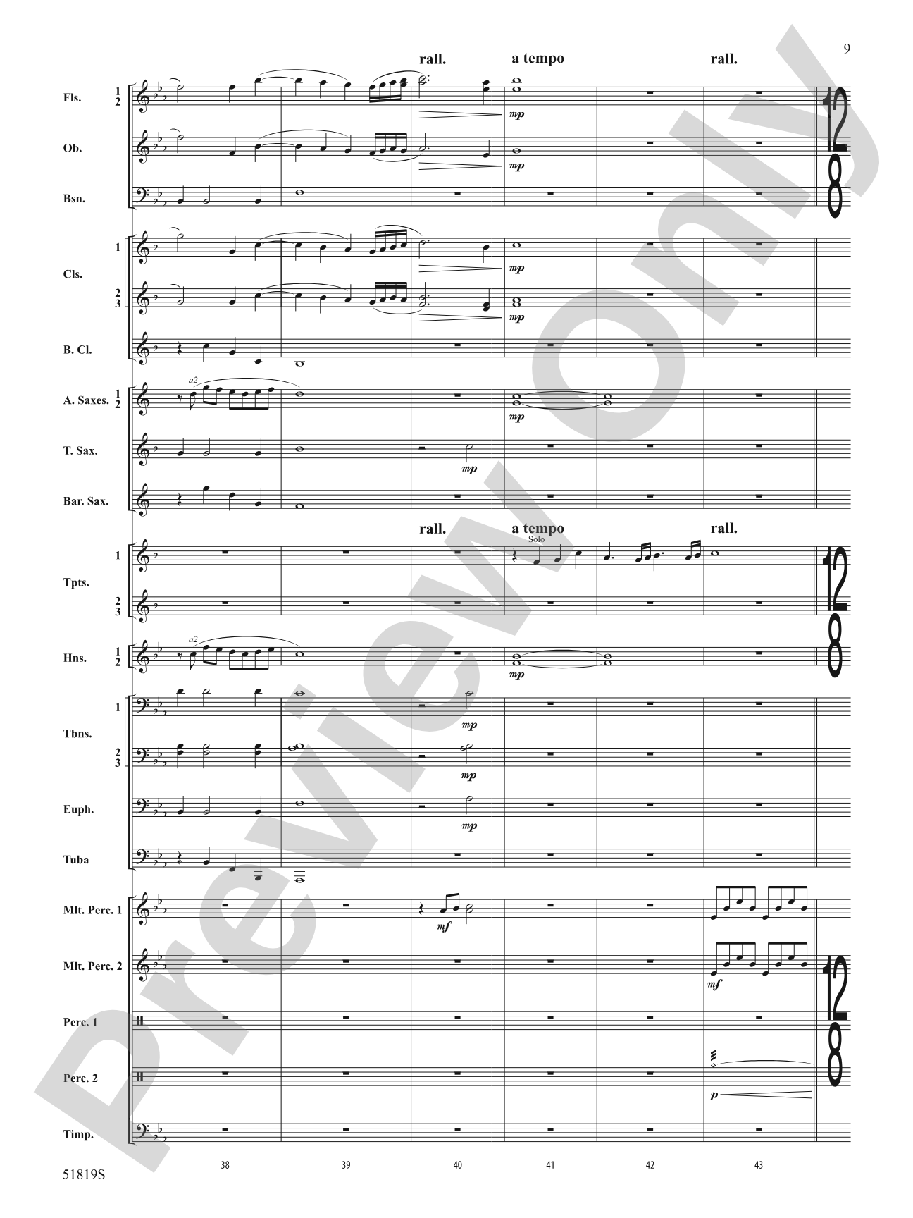 Symphonic Stories: Concert Band Conductor Score & Parts