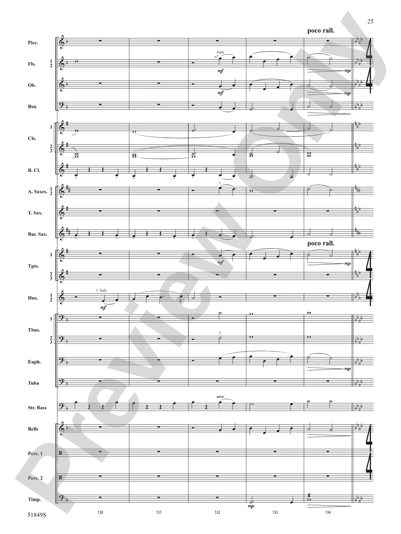 Hope Glowing in the Sky: Concert Band Conductor Score & Parts