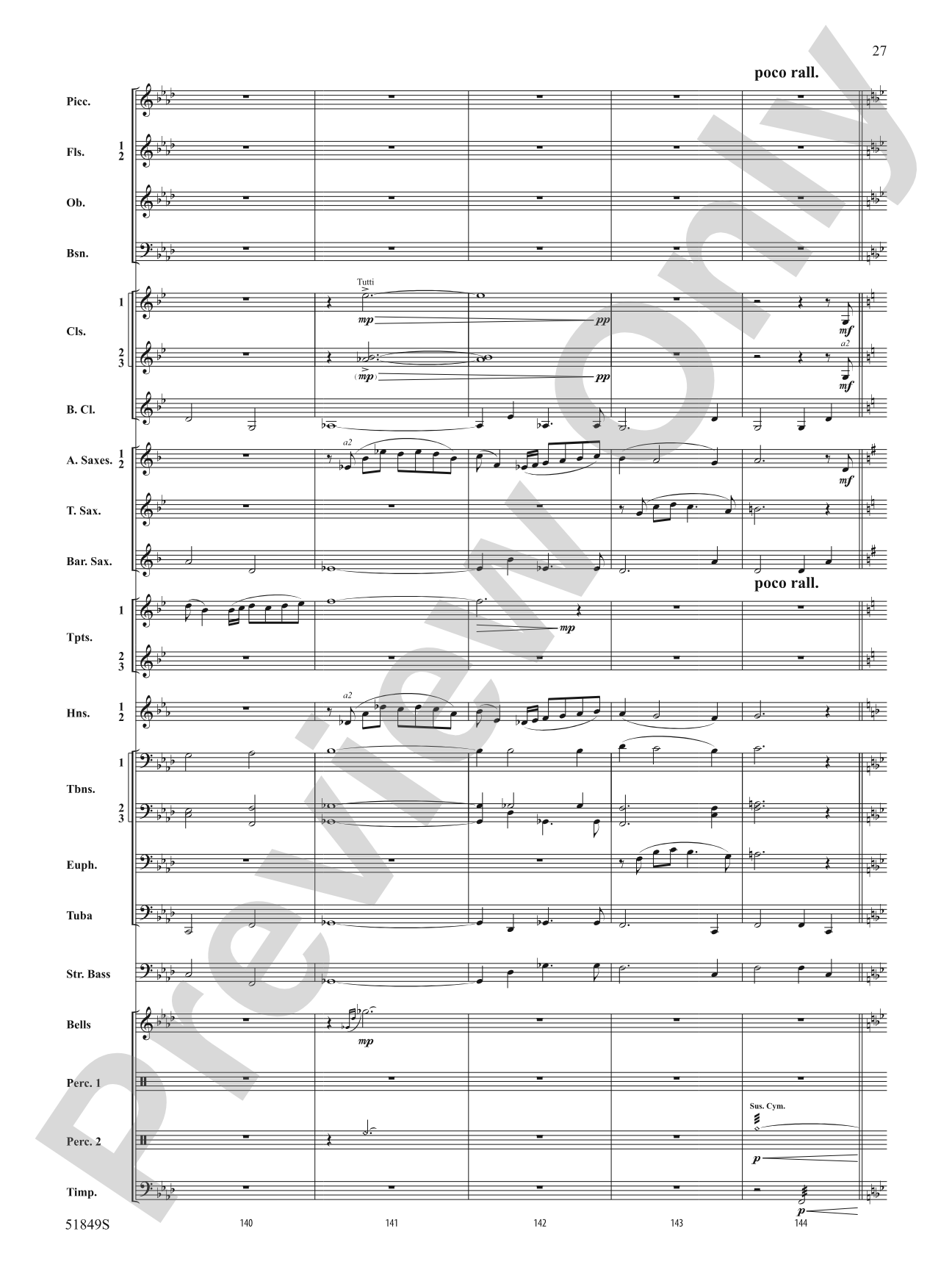 Hope Glowing in the Sky: Concert Band Conductor Score & Parts