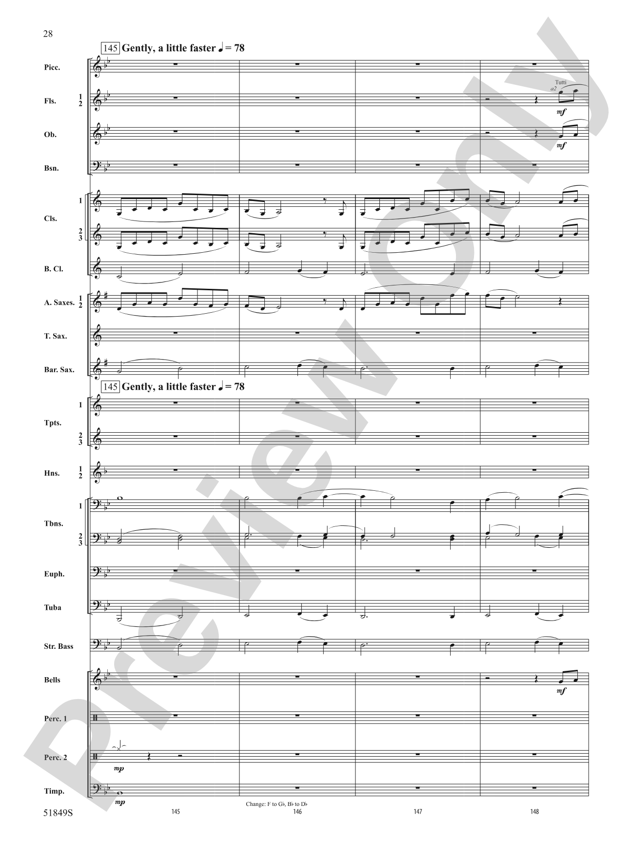 Hope Glowing in the Sky: Concert Band Conductor Score & Parts