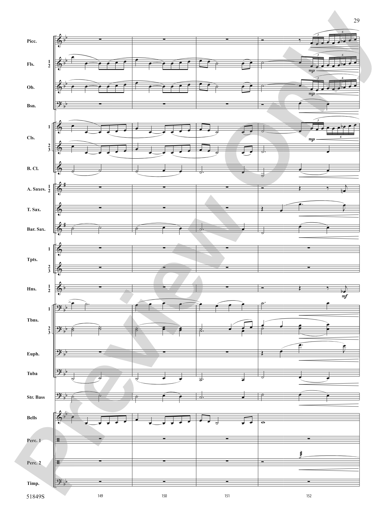 Hope Glowing in the Sky: Concert Band Conductor Score & Parts