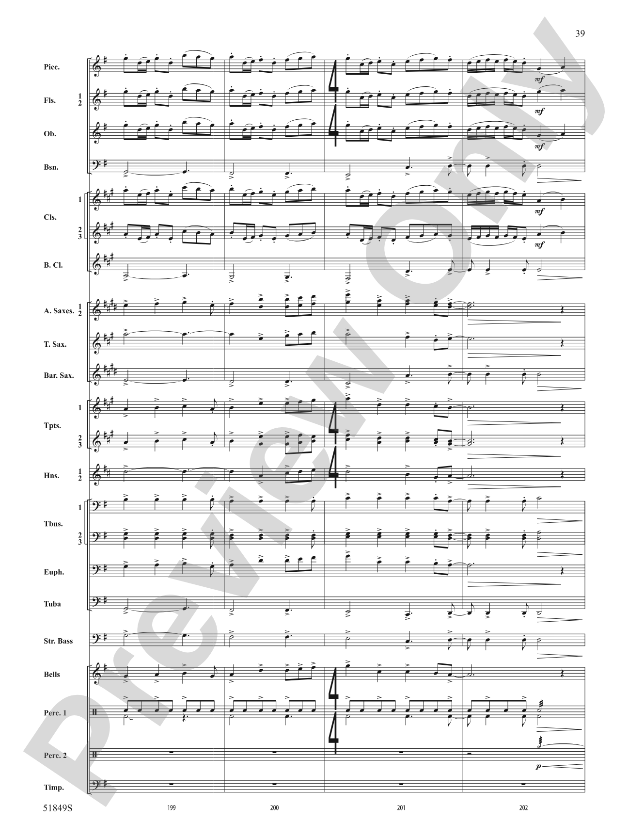 Hope Glowing in the Sky: Concert Band Conductor Score & Parts