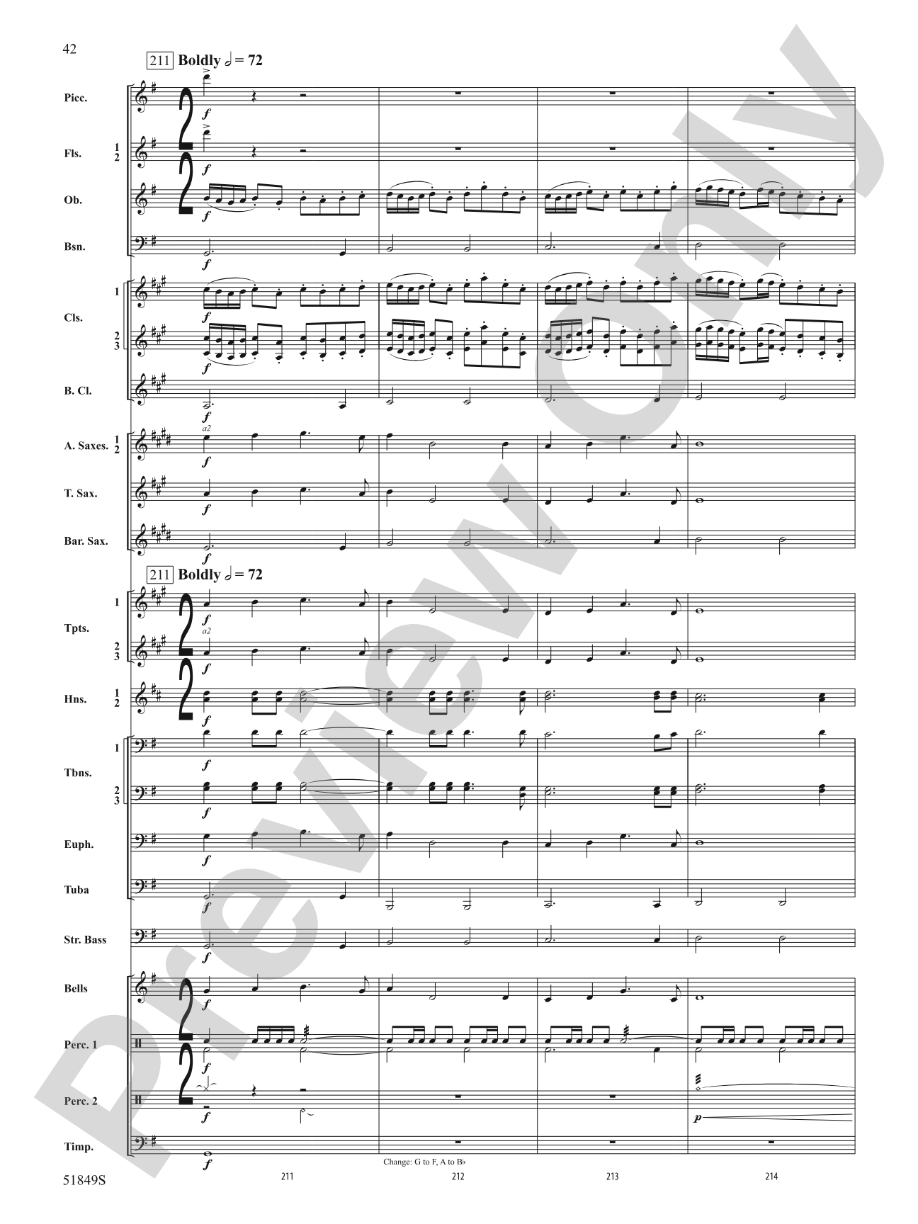 Hope Glowing in the Sky: Concert Band Conductor Score & Parts