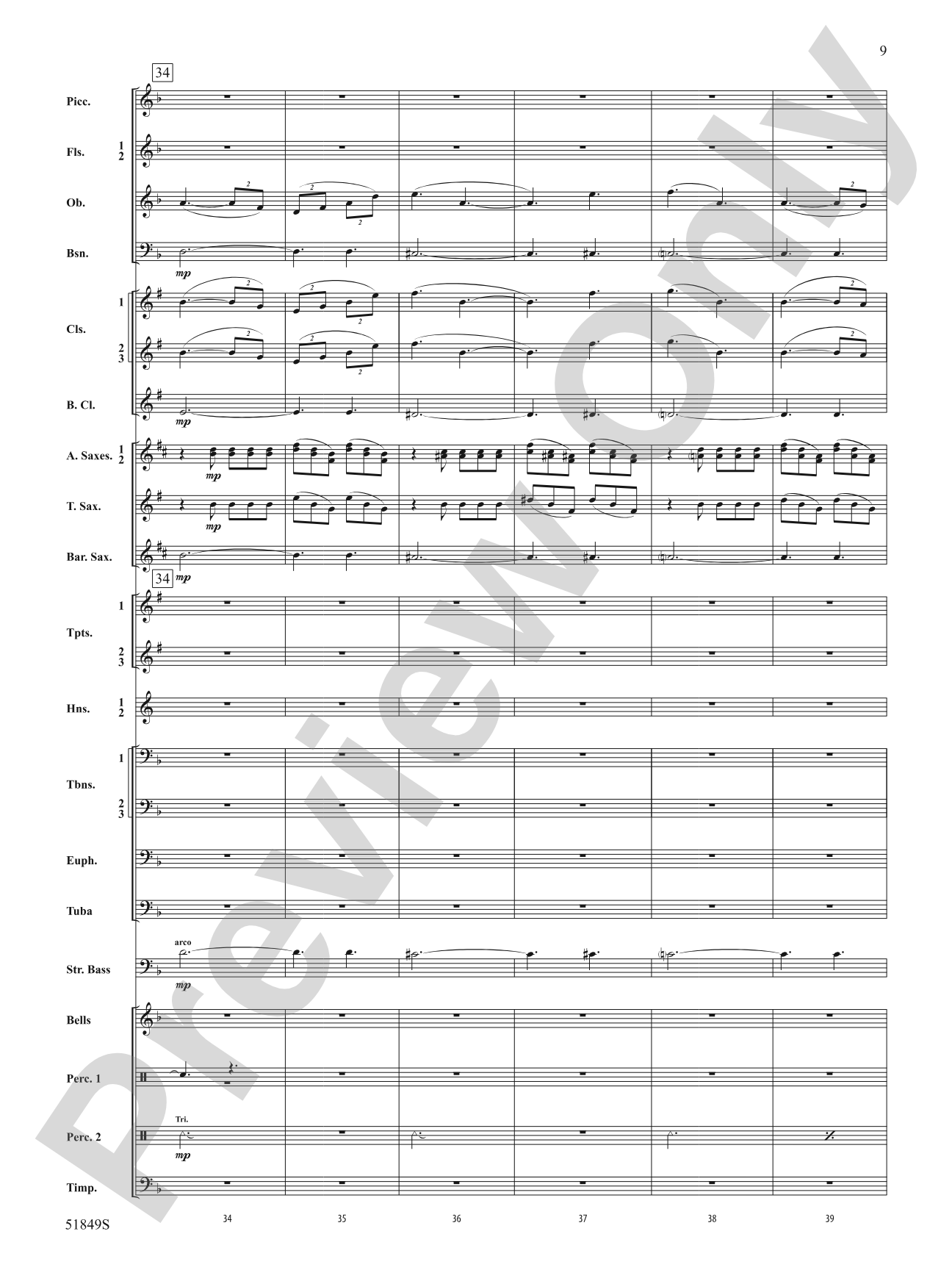 Hope Glowing in the Sky: Concert Band Conductor Score & Parts