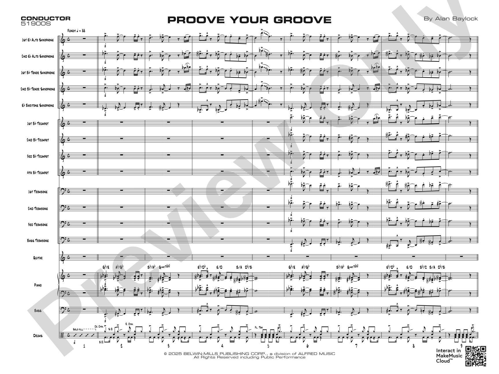 Proove Your Groove: Score