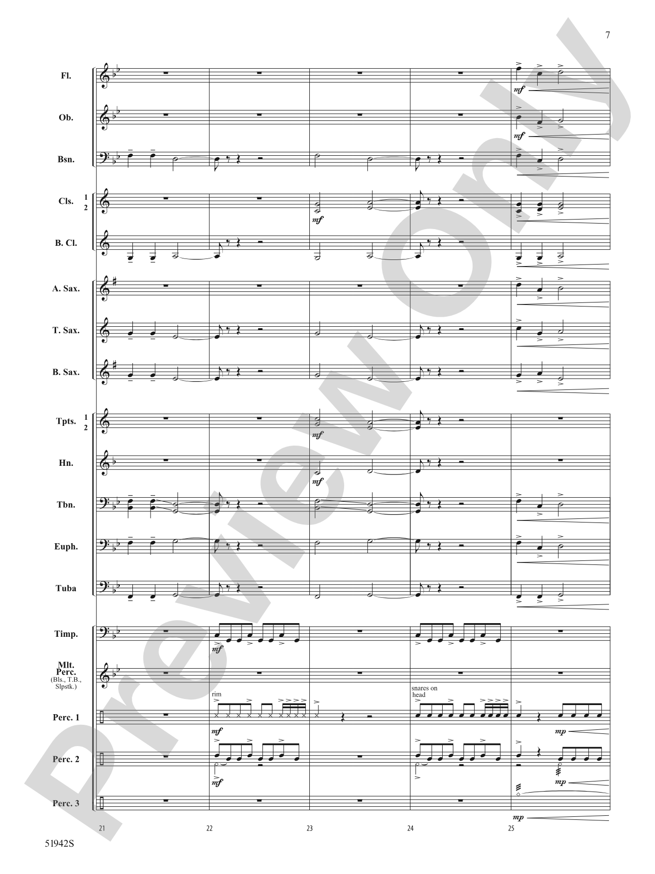 Ninja Squad: Concert Band Conductor Score & Parts