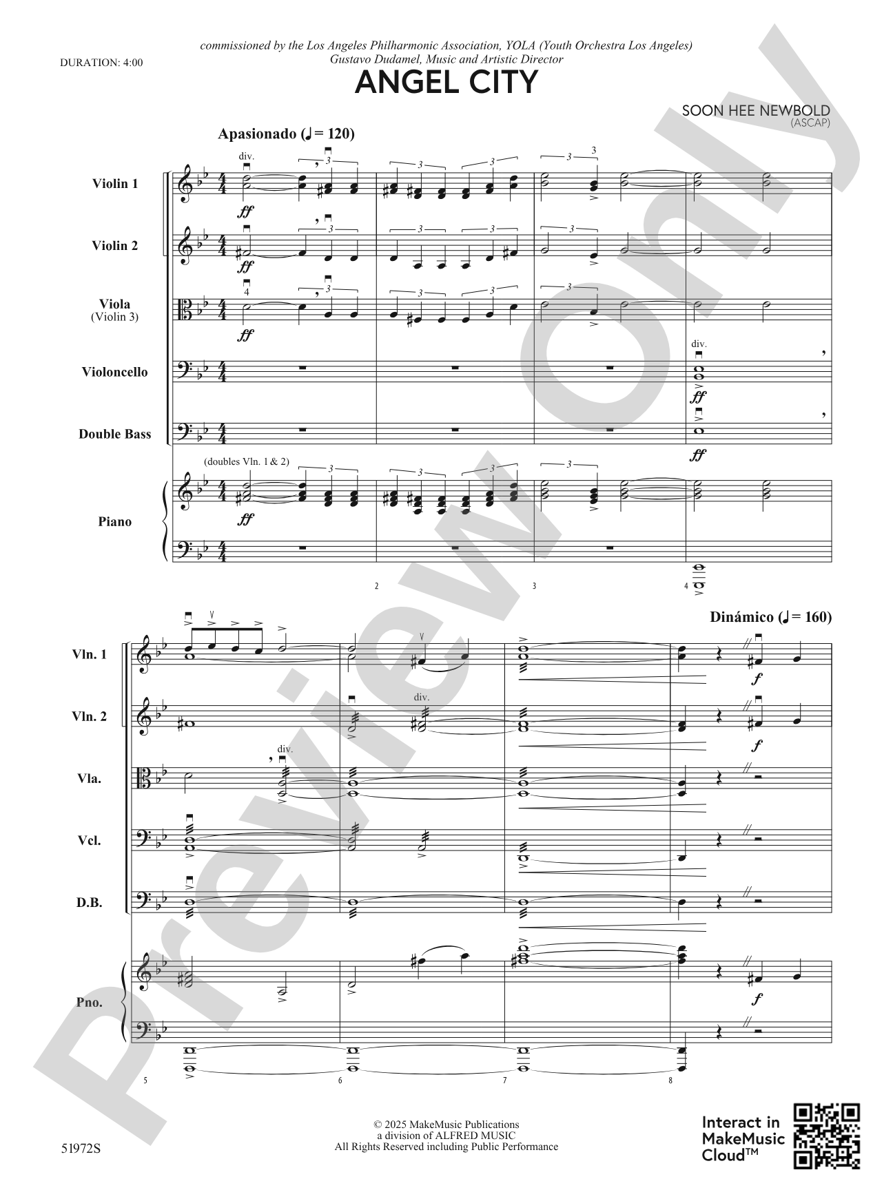 Angel City: String Orchestra Conductor Score & Parts