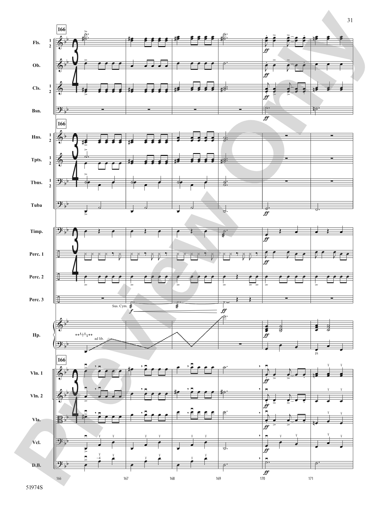 Angel City: Full Orchestra Conductor Score & Parts