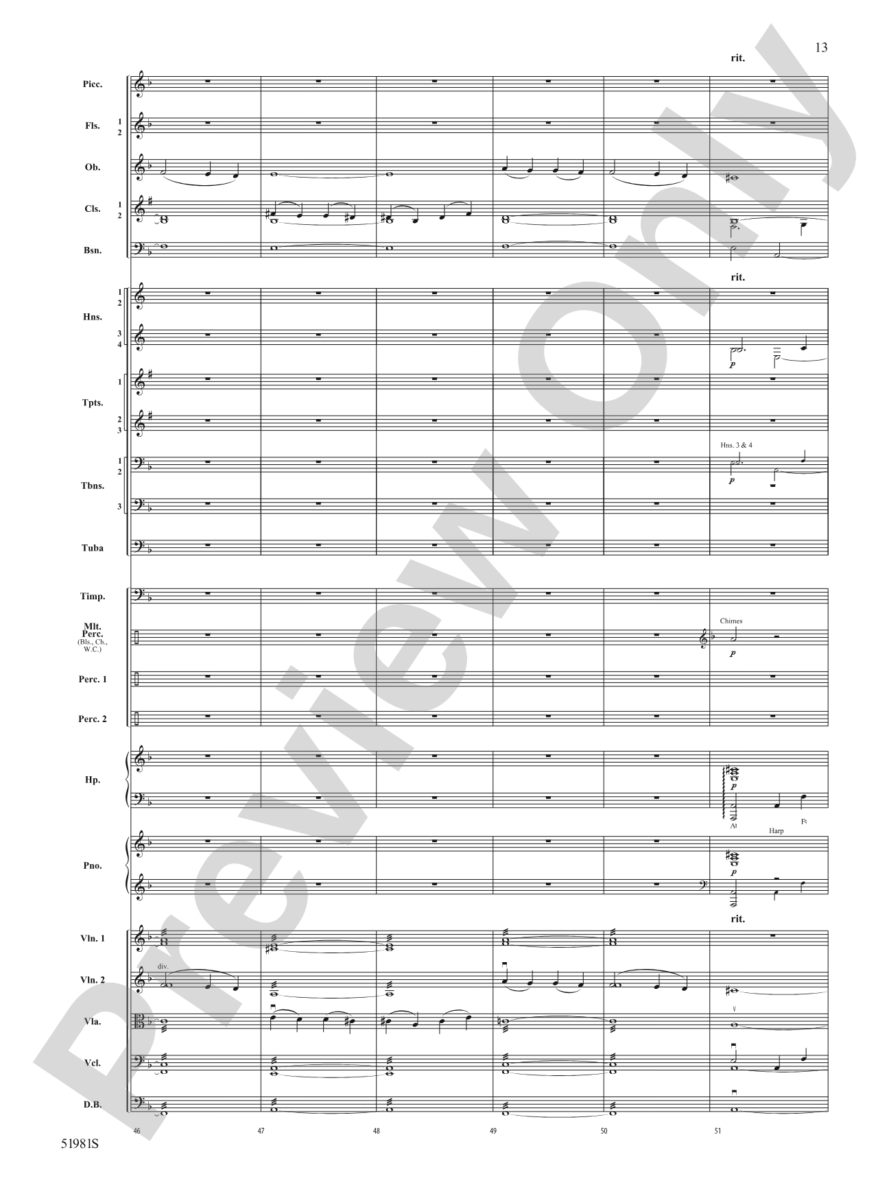The Iliad: Full Orchestra Conductor Score & Parts