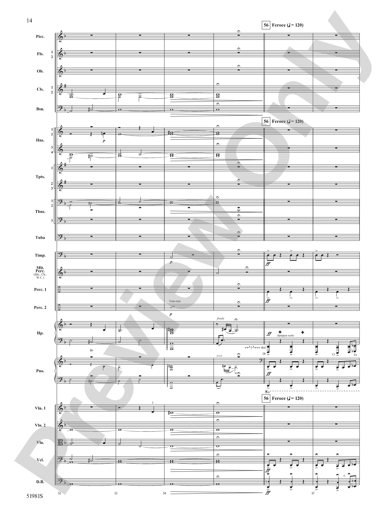 The Iliad: Full Orchestra Conductor Score & Parts