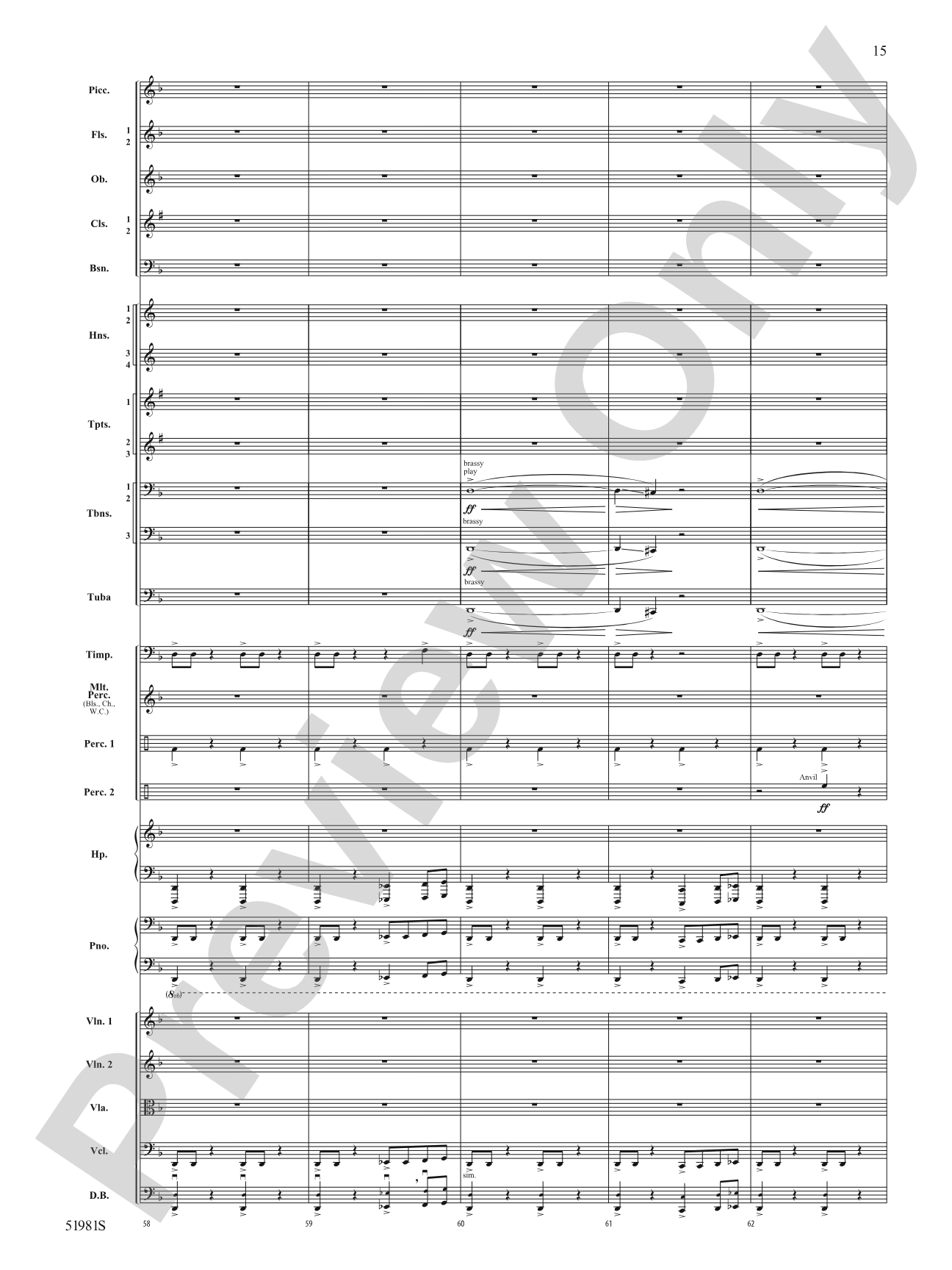 The Iliad: Full Orchestra Conductor Score & Parts
