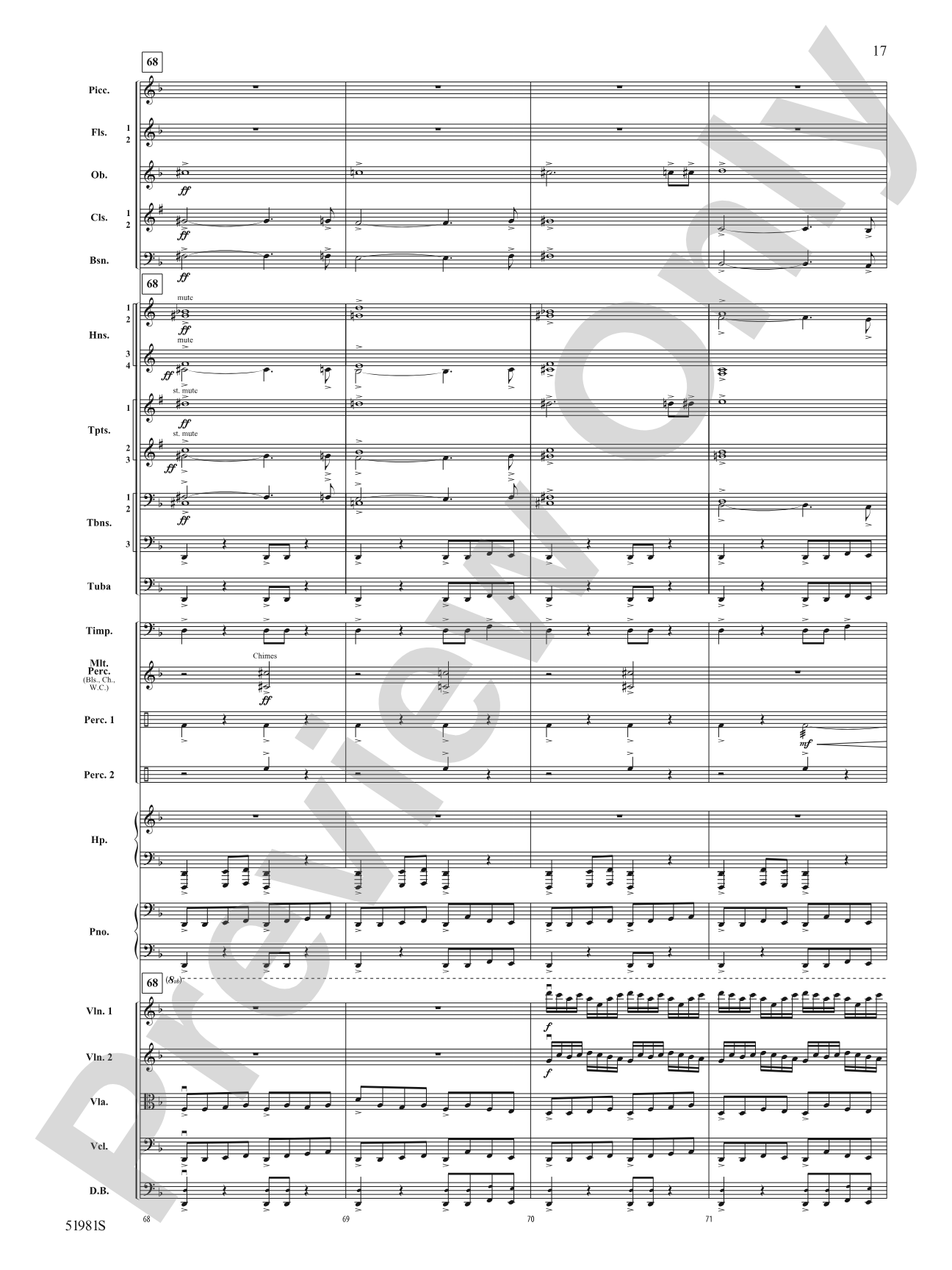 The Iliad: Full Orchestra Conductor Score & Parts