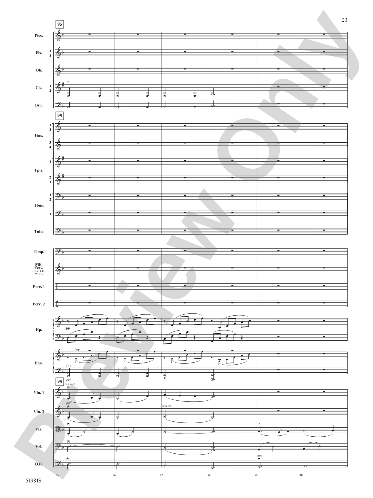The Iliad: Full Orchestra Conductor Score & Parts