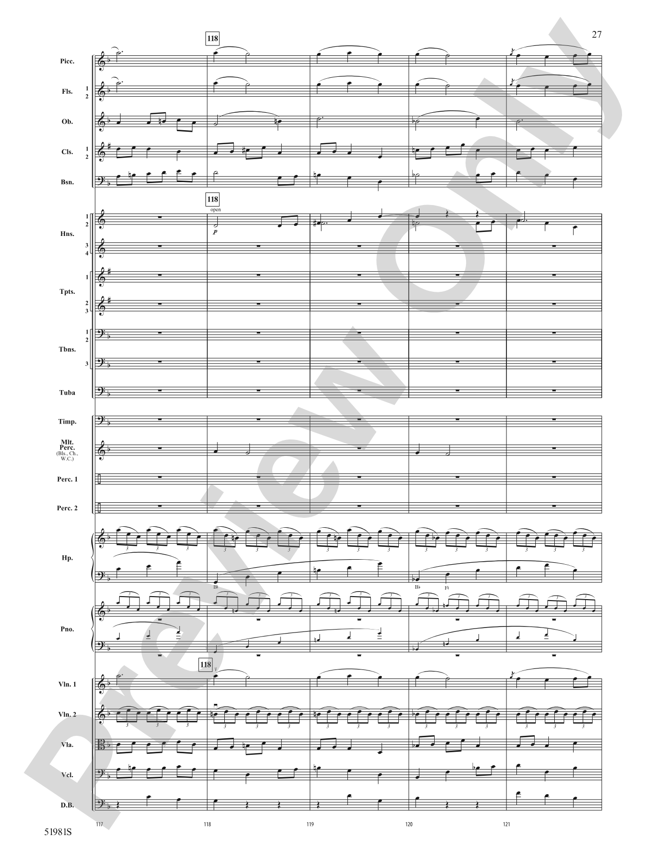 The Iliad: Full Orchestra Conductor Score & Parts