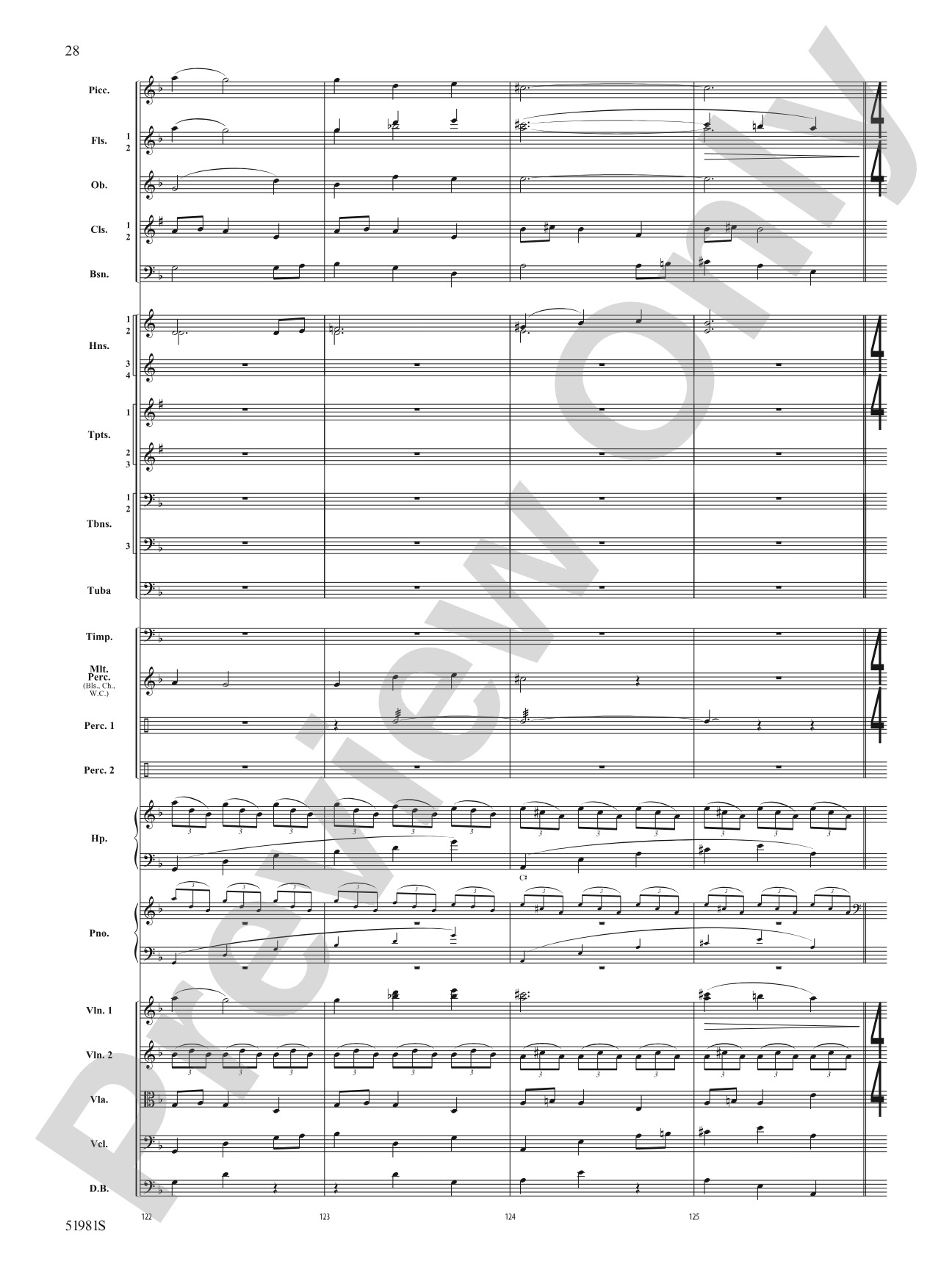 The Iliad: Full Orchestra Conductor Score & Parts