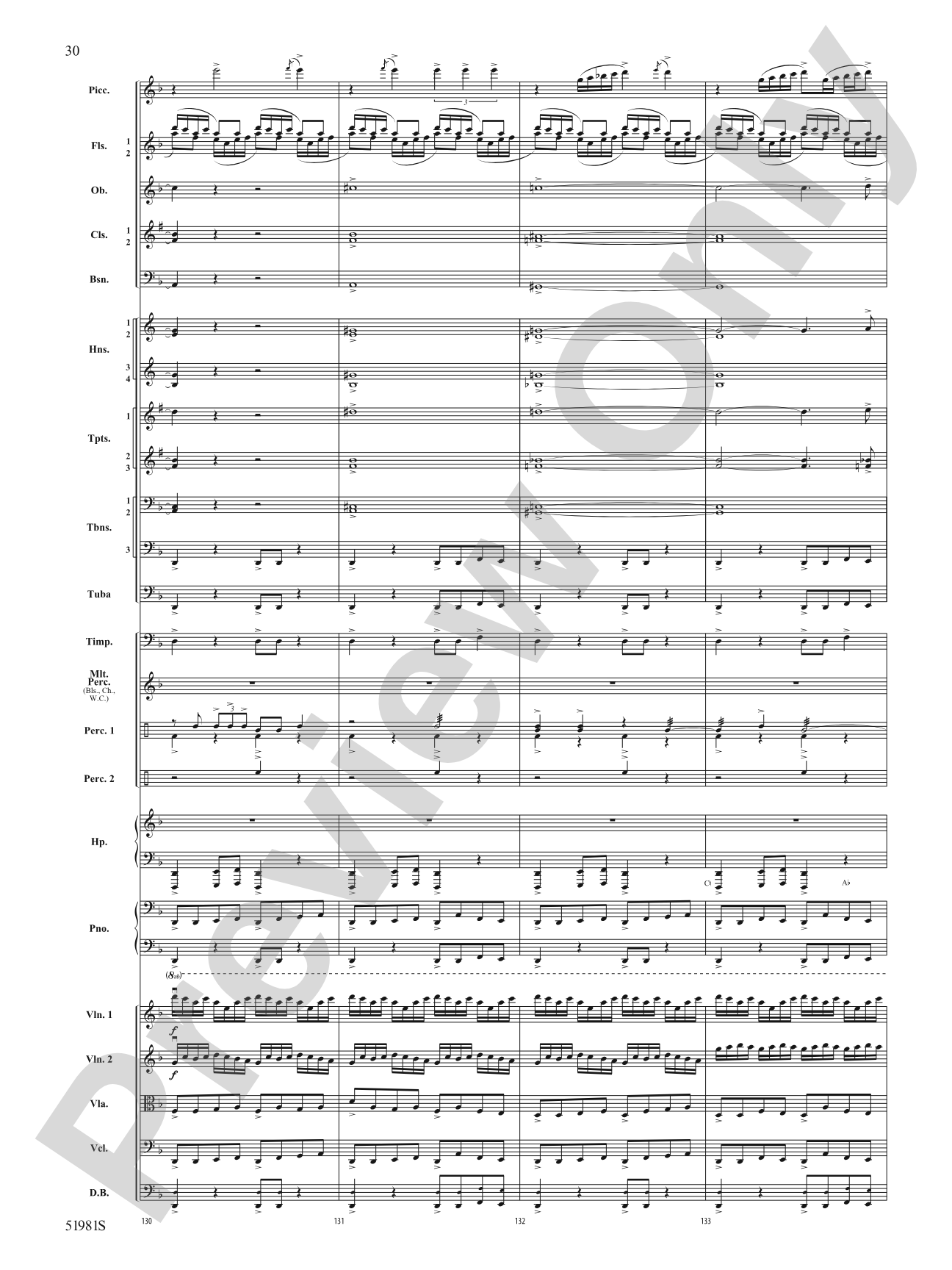The Iliad: Full Orchestra Conductor Score & Parts