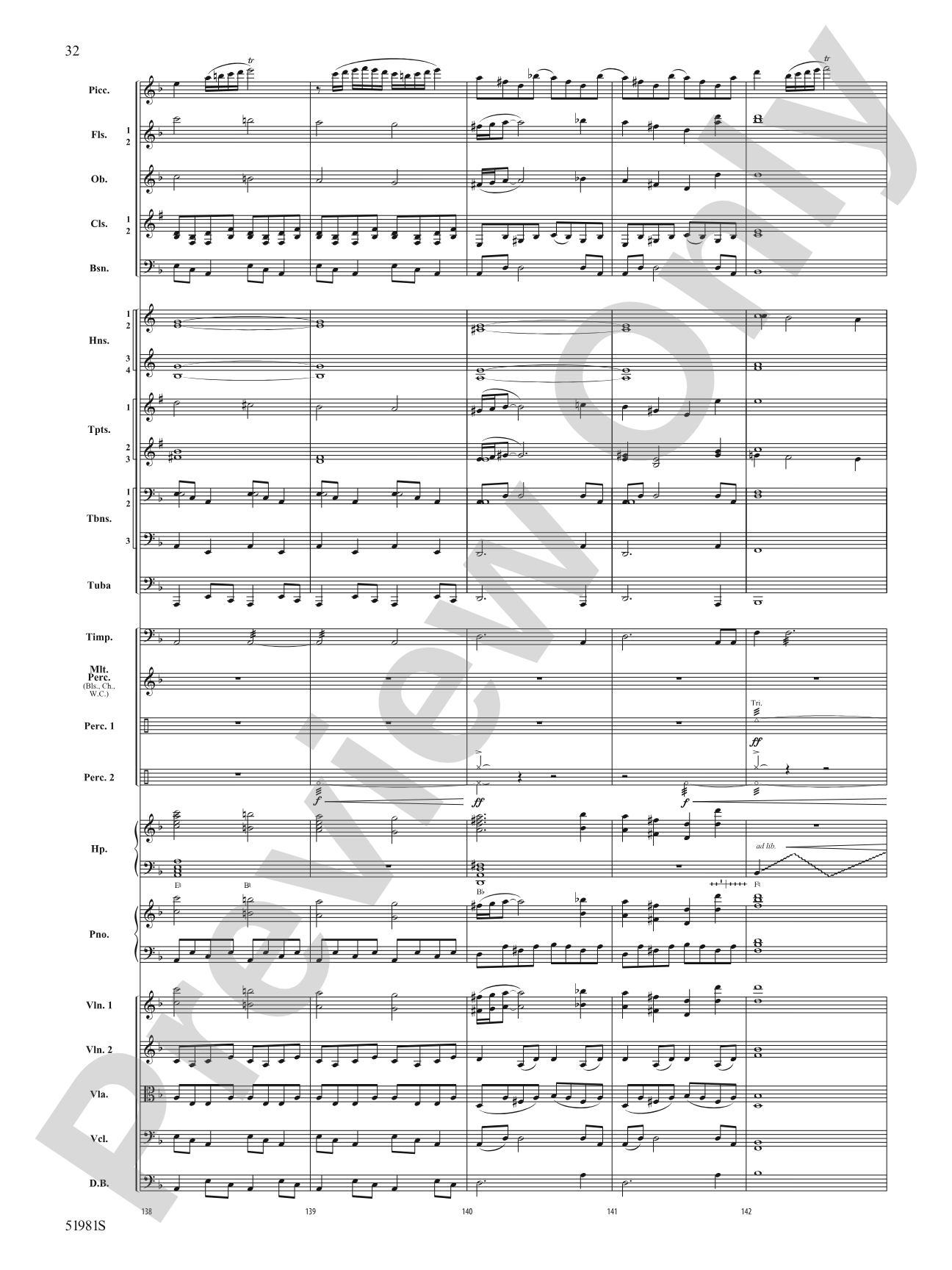 The Iliad: Full Orchestra Conductor Score & Parts