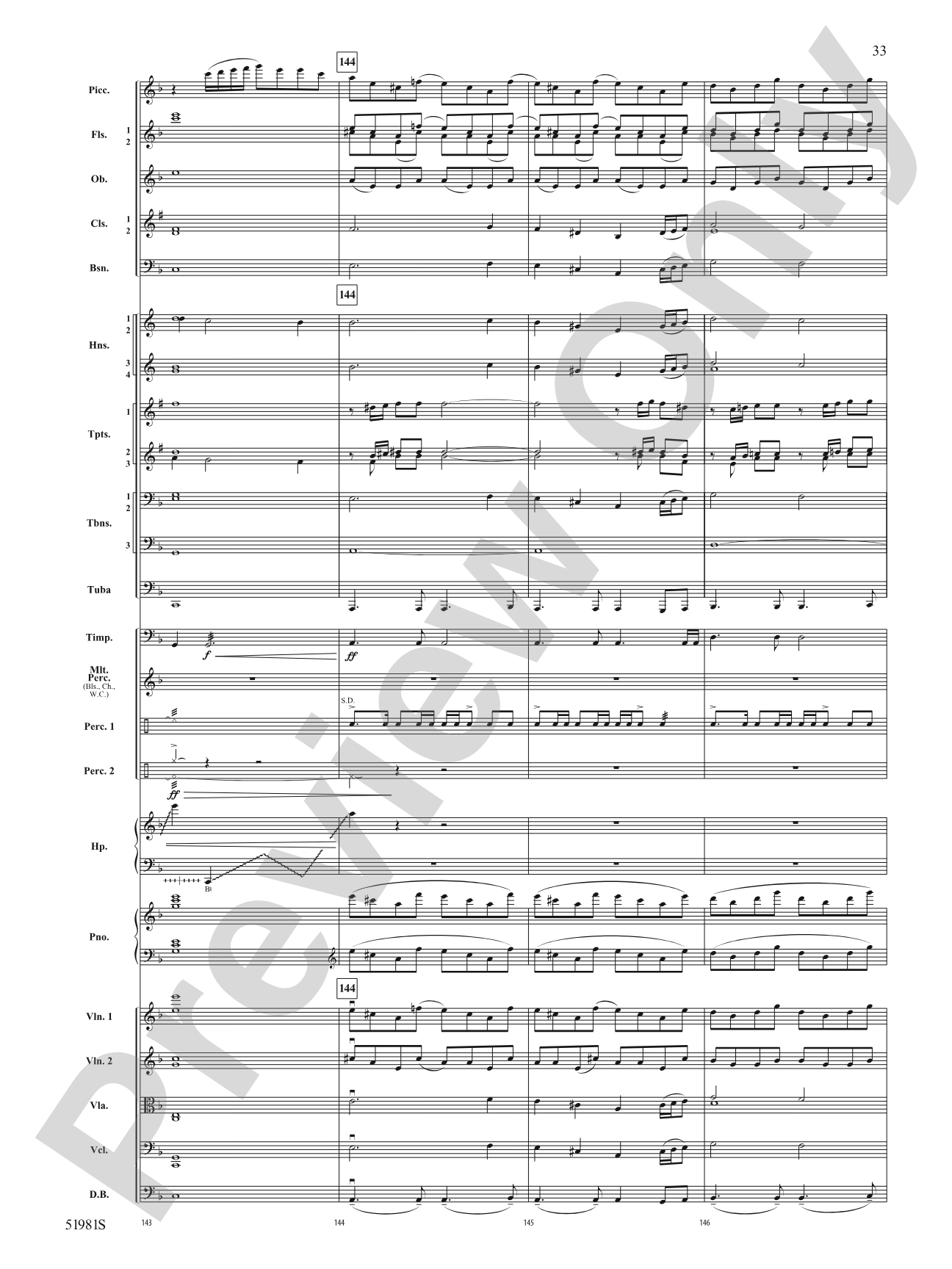 The Iliad: Full Orchestra Conductor Score & Parts