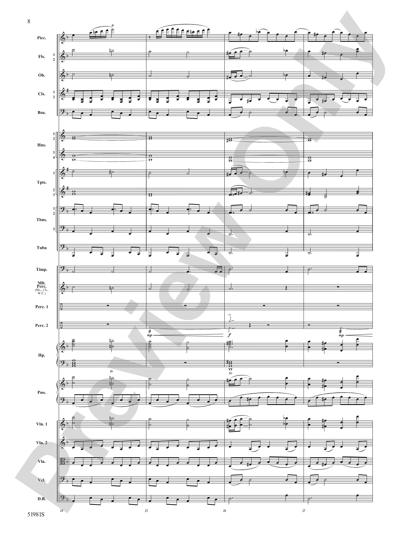 The Iliad: Full Orchestra Conductor Score & Parts