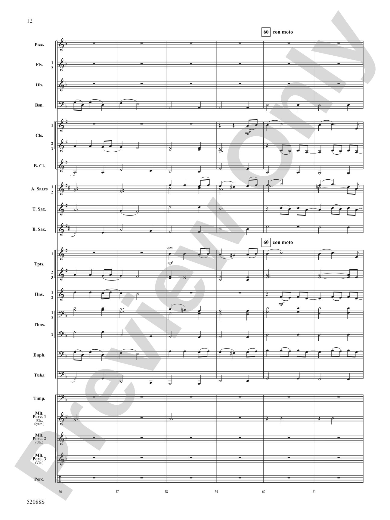 The Gift of Giving: Concert Band Conductor Score & Parts