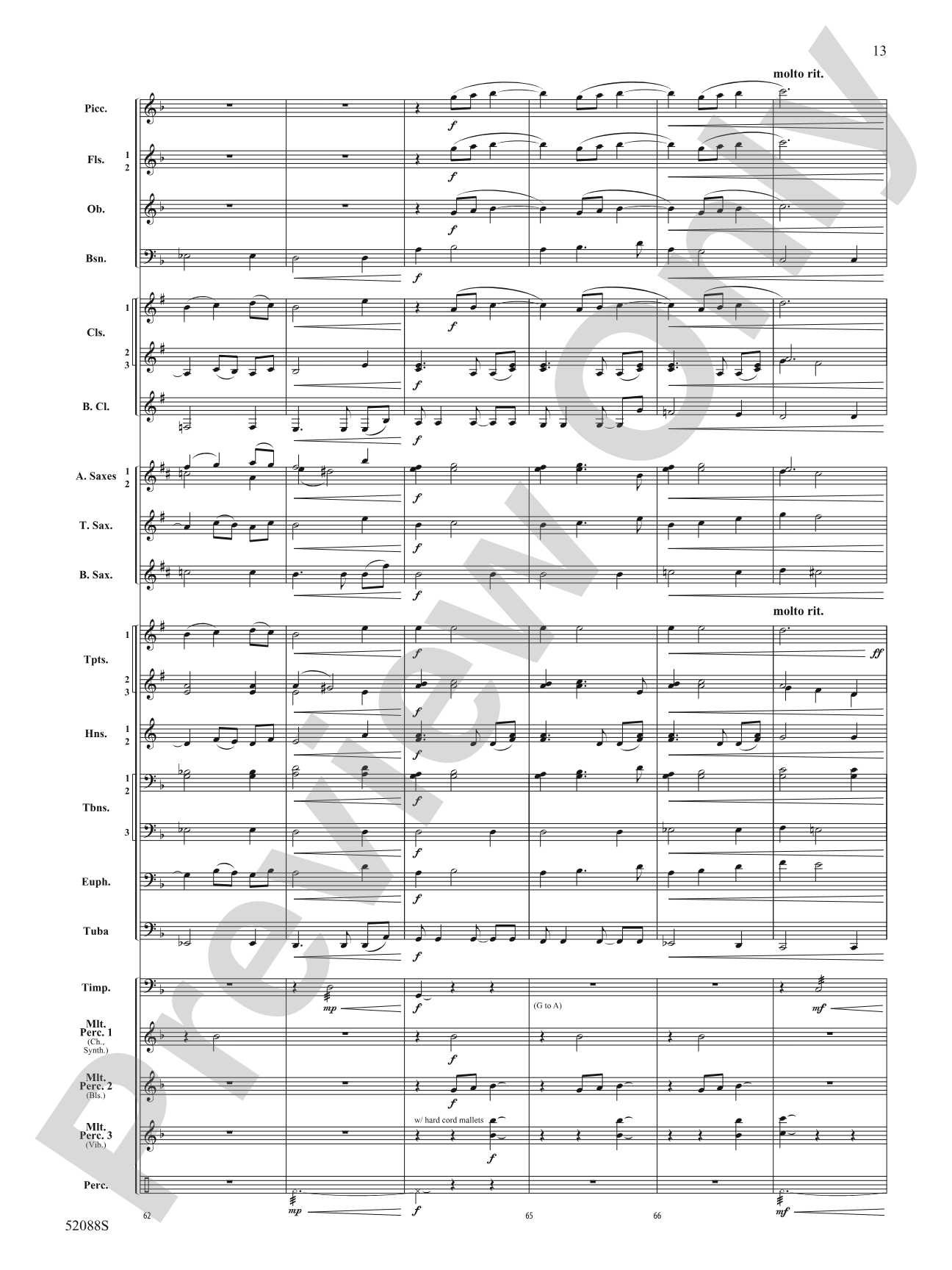 The Gift of Giving: Concert Band Conductor Score & Parts