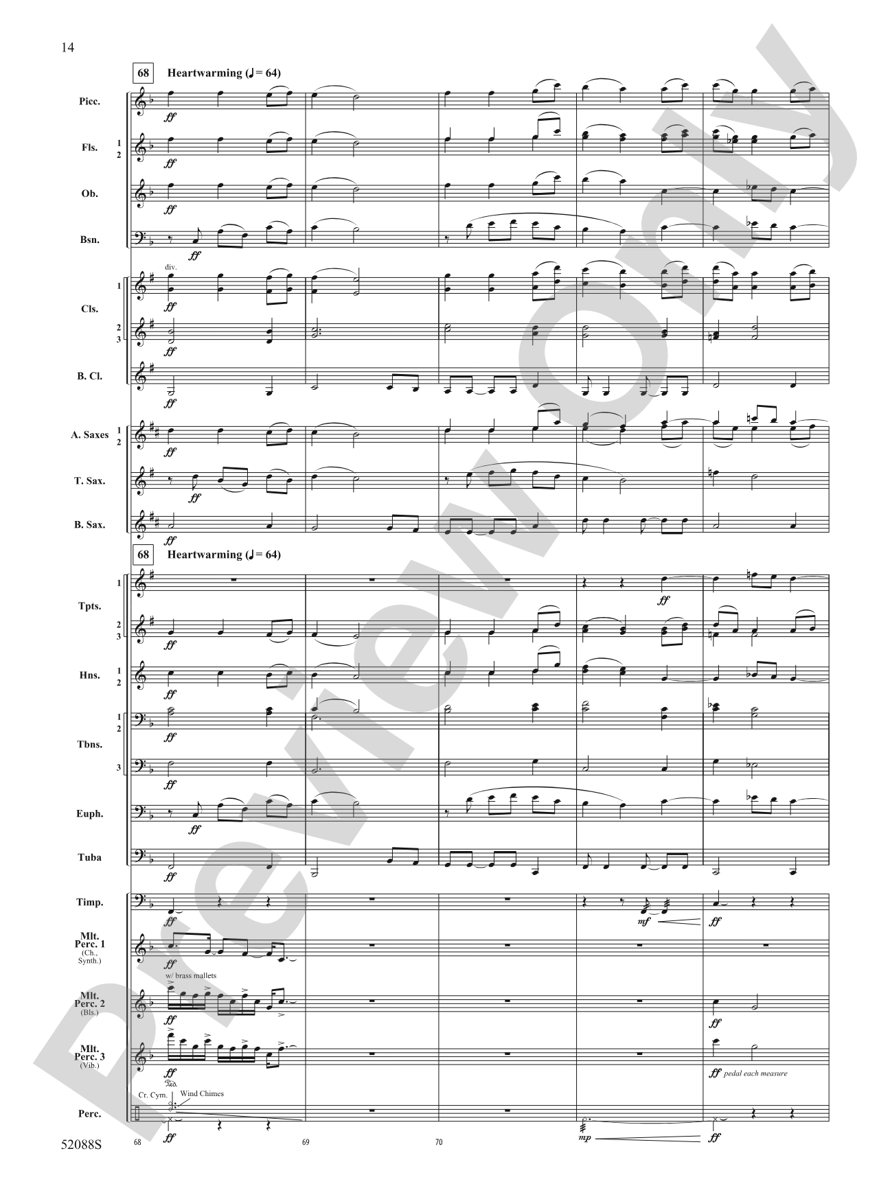 The Gift of Giving: Concert Band Conductor Score & Parts