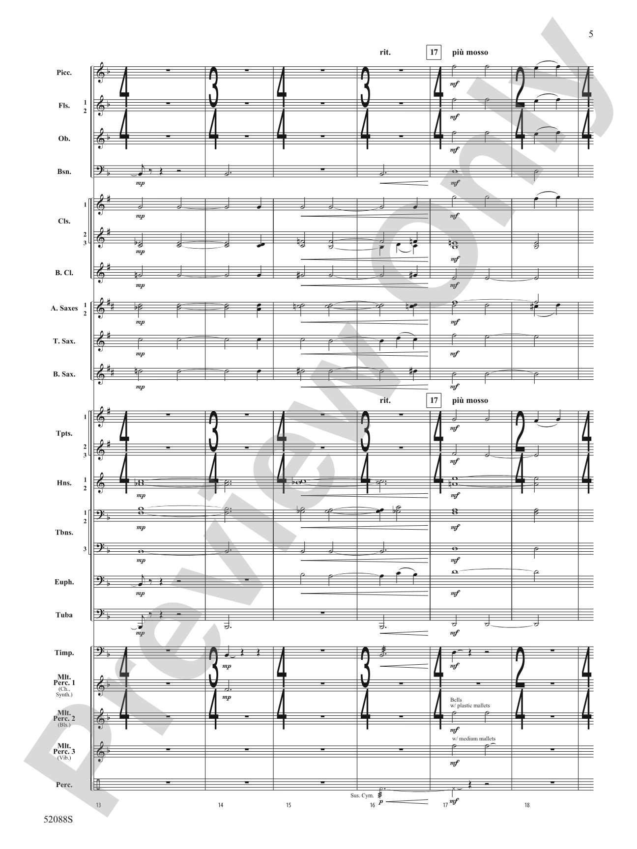 The Gift of Giving: Concert Band Conductor Score & Parts