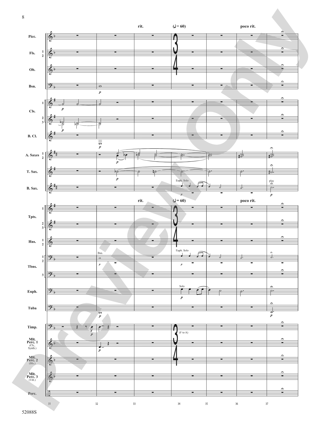 The Gift of Giving: Concert Band Conductor Score & Parts