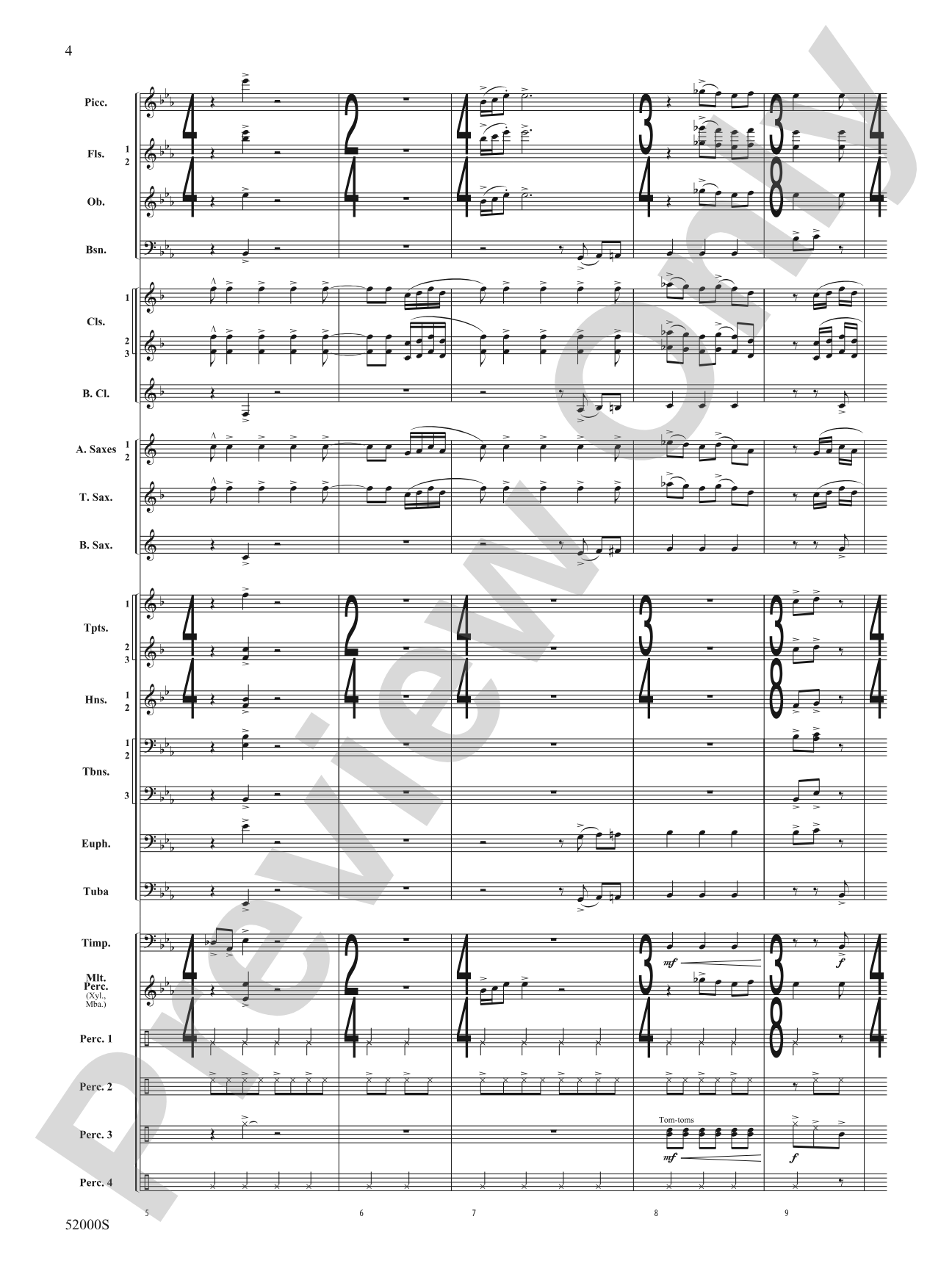 Go Time!: Concert Band Conductor Score & Parts