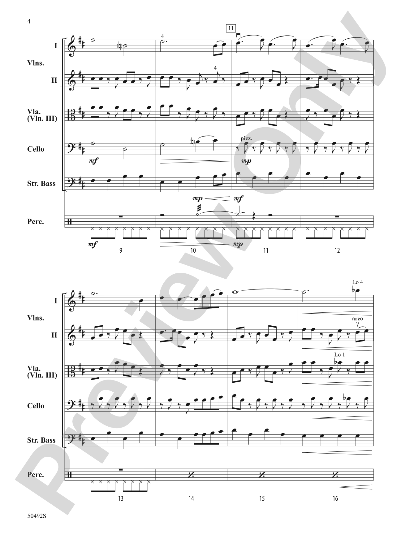 Elf: String Orchestra Conductor Score & Parts