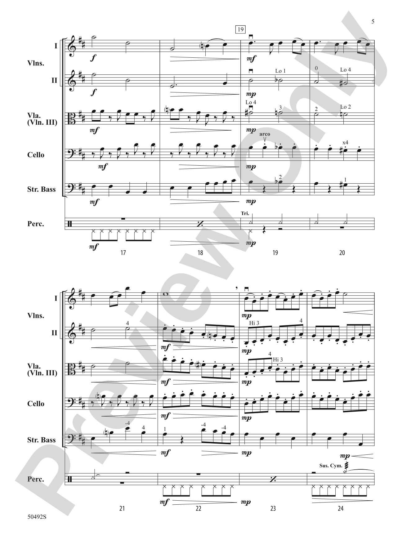 Elf: String Orchestra Conductor Score & Parts