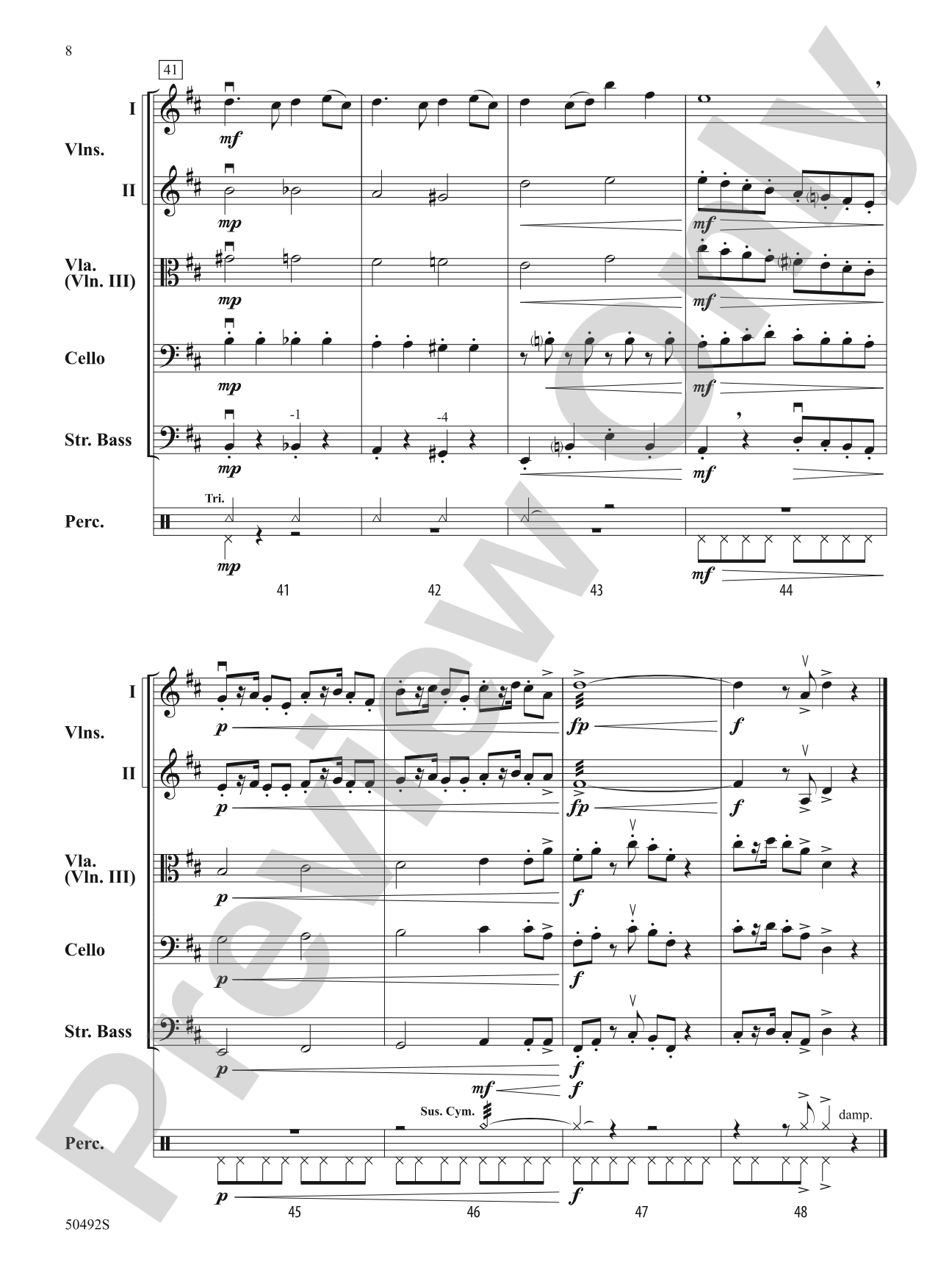 Elf: String Orchestra Conductor Score & Parts