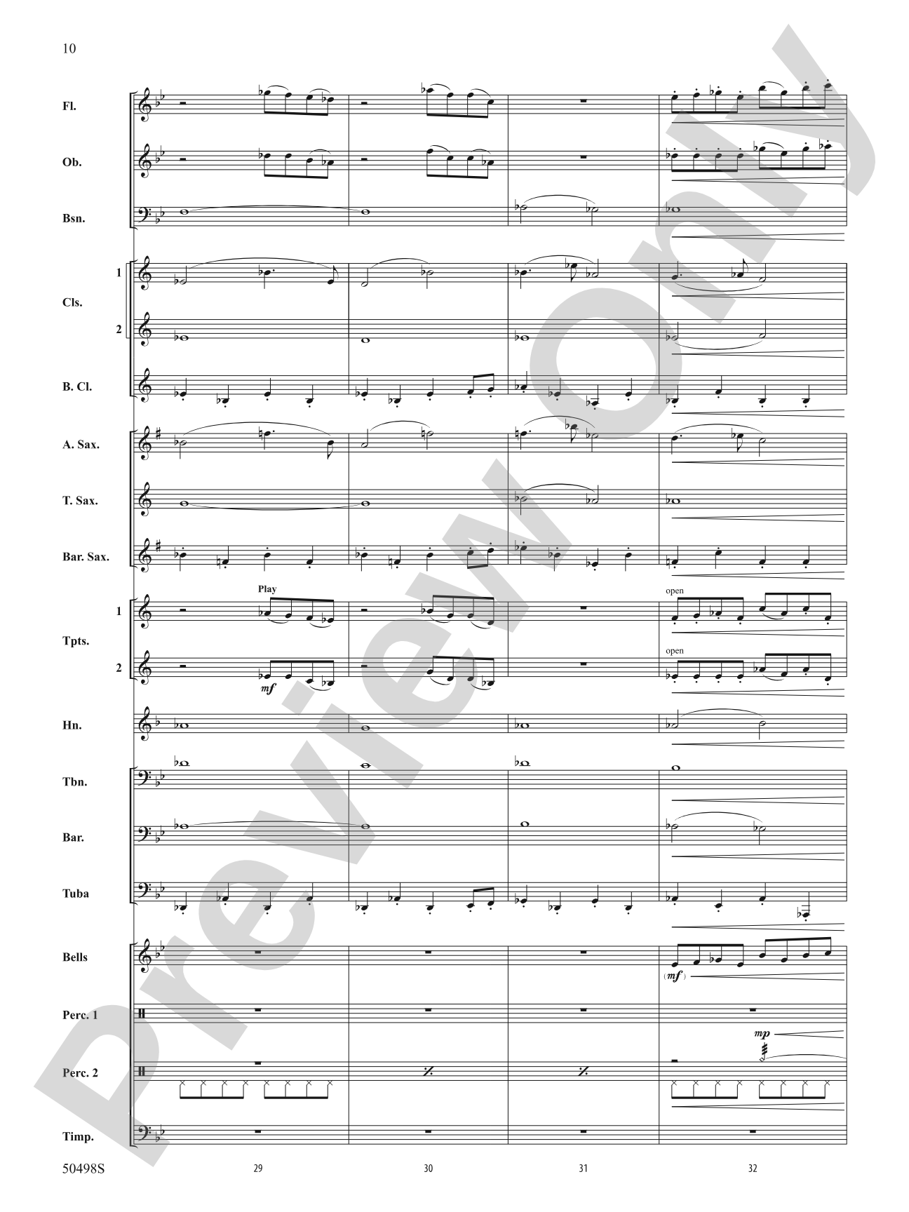 Elf: Concert Band Conductor Score & Parts