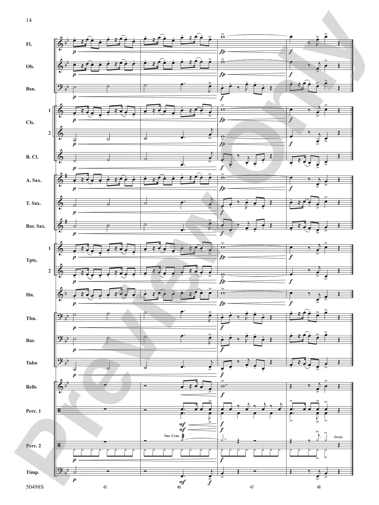 Elf: Concert Band Conductor Score & Parts